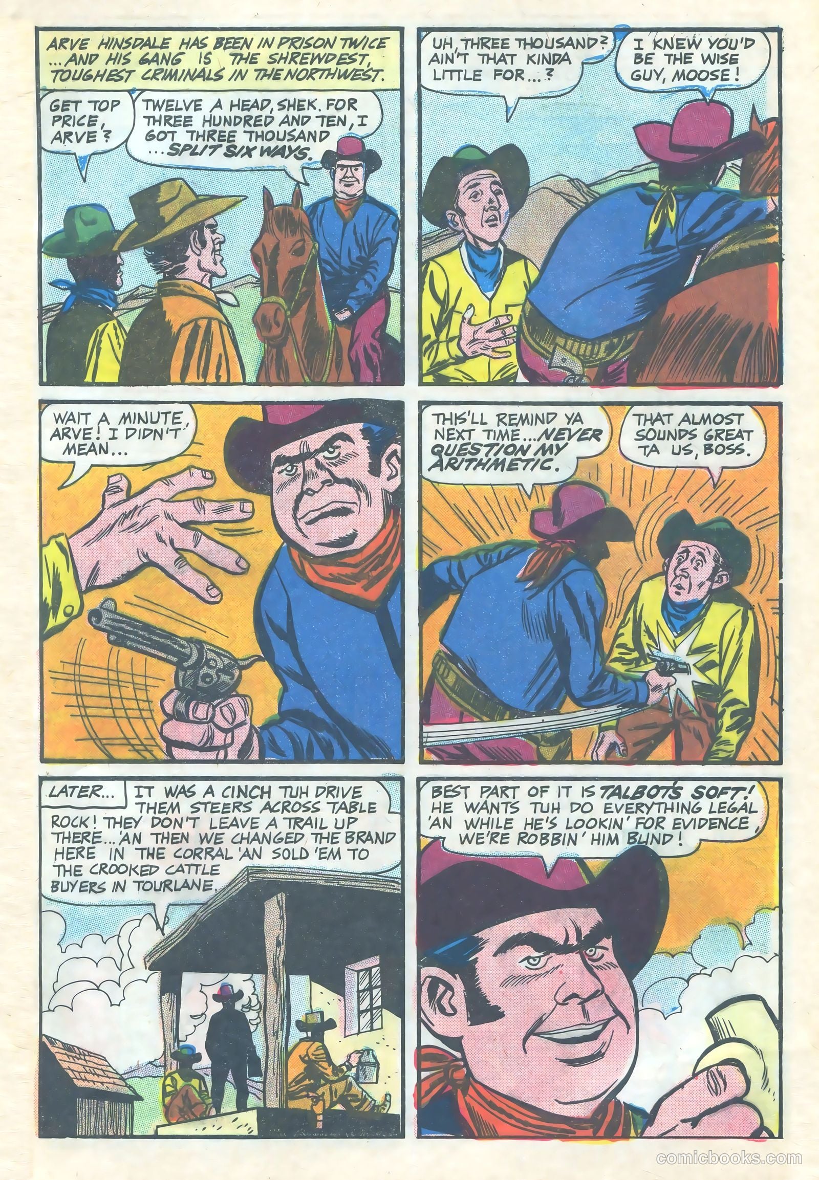 Outlaws of the West #62 — page 5 of 36