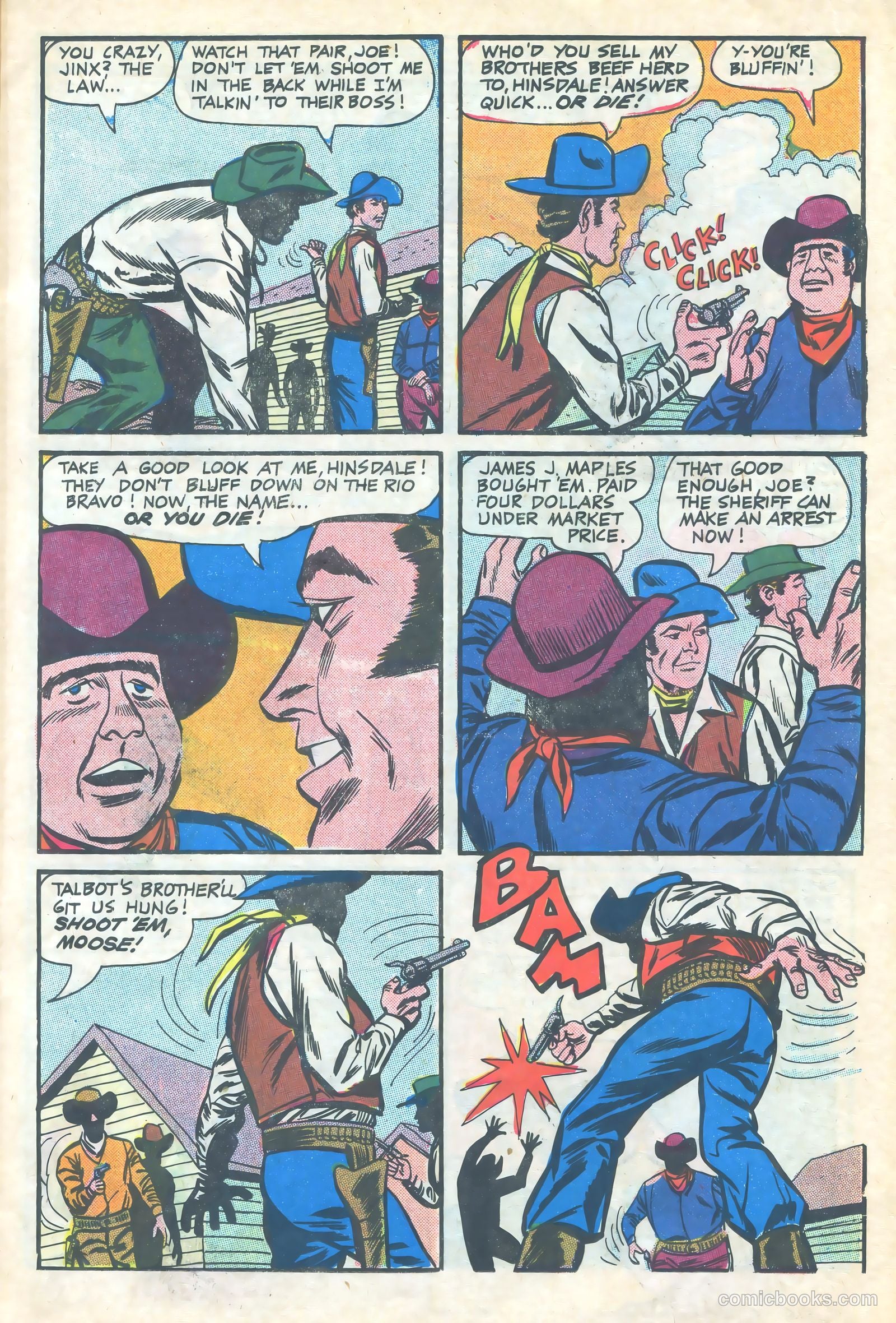 Outlaws of the West #62 — page 11 of 36