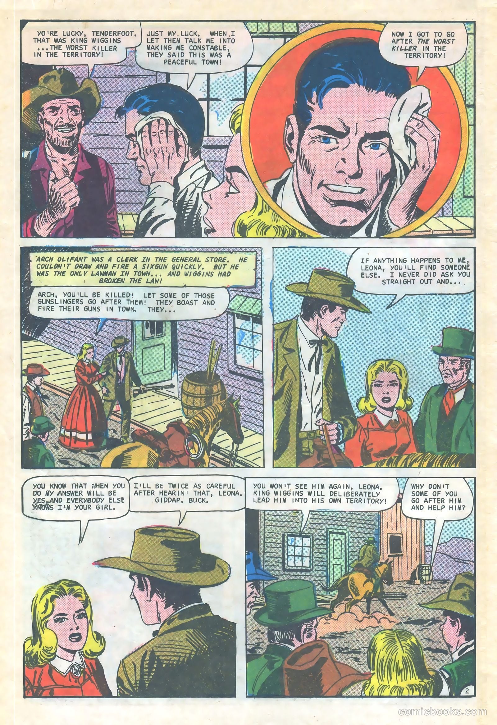 Outlaws of the West #62 — page 16 of 36