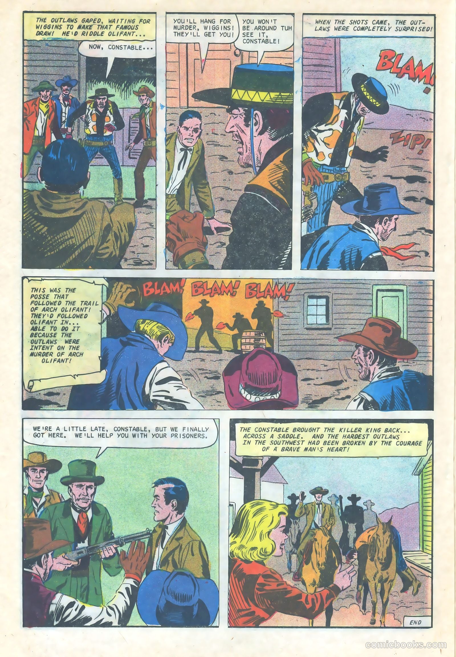 Outlaws of the West #62 — page 20 of 36