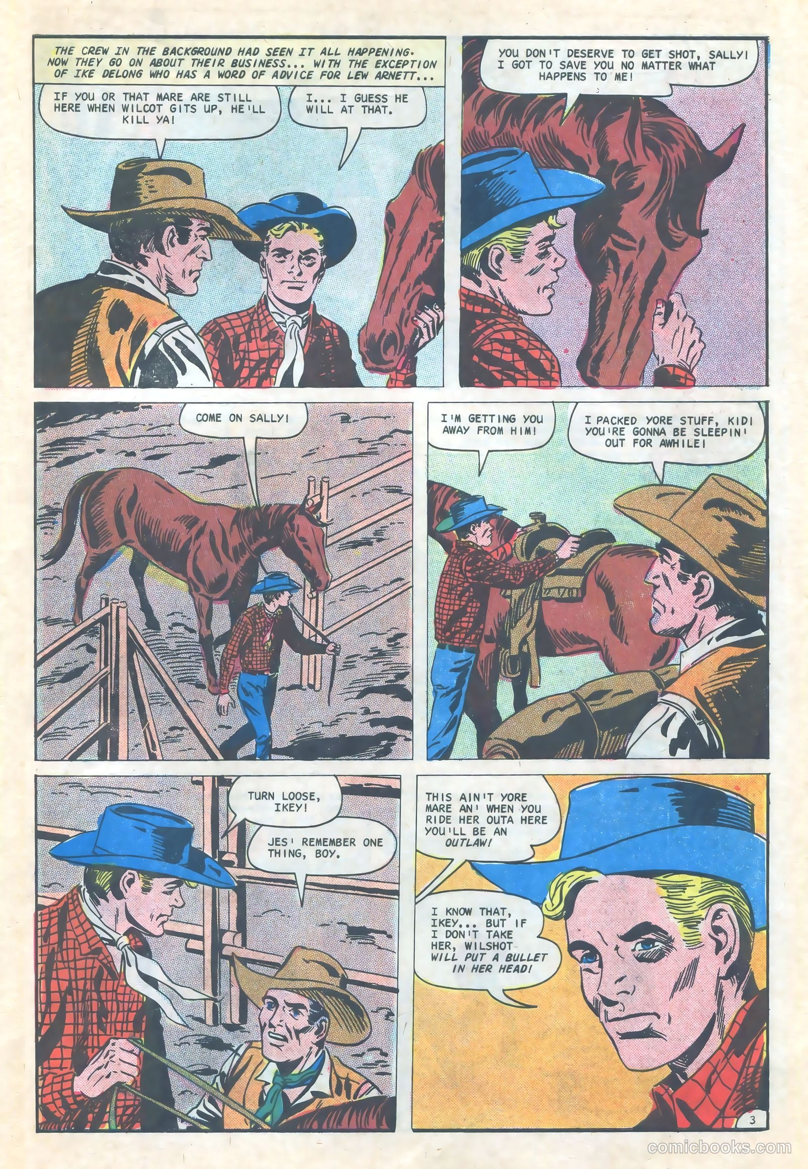 Outlaws of the West #62 — page 27 of 36