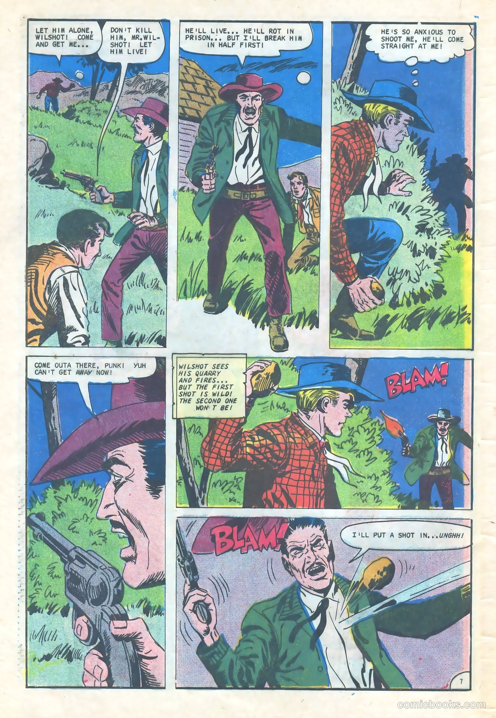 Outlaws of the West #62 — page 32 of 36