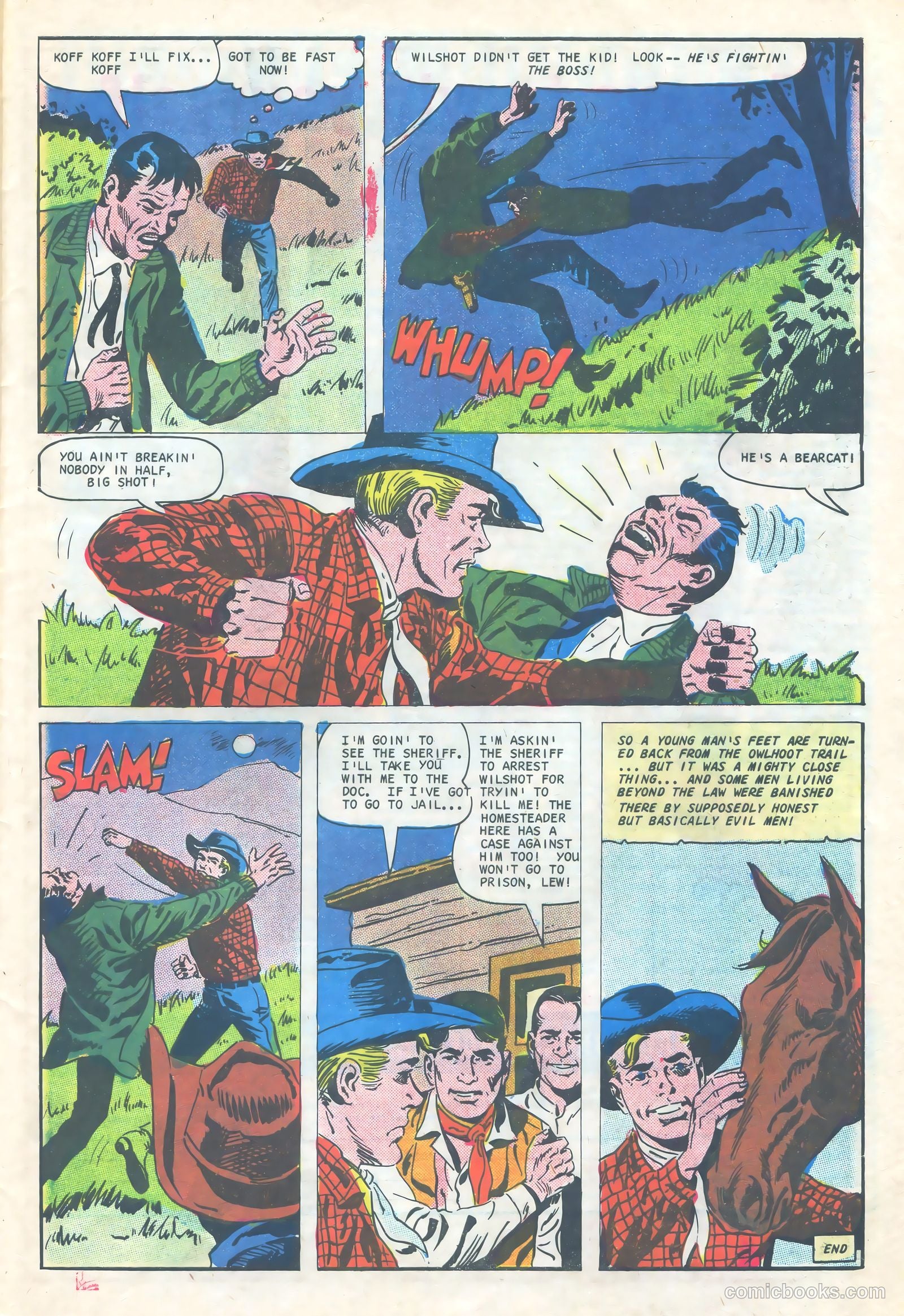 Outlaws of the West #62 — page 33 of 36