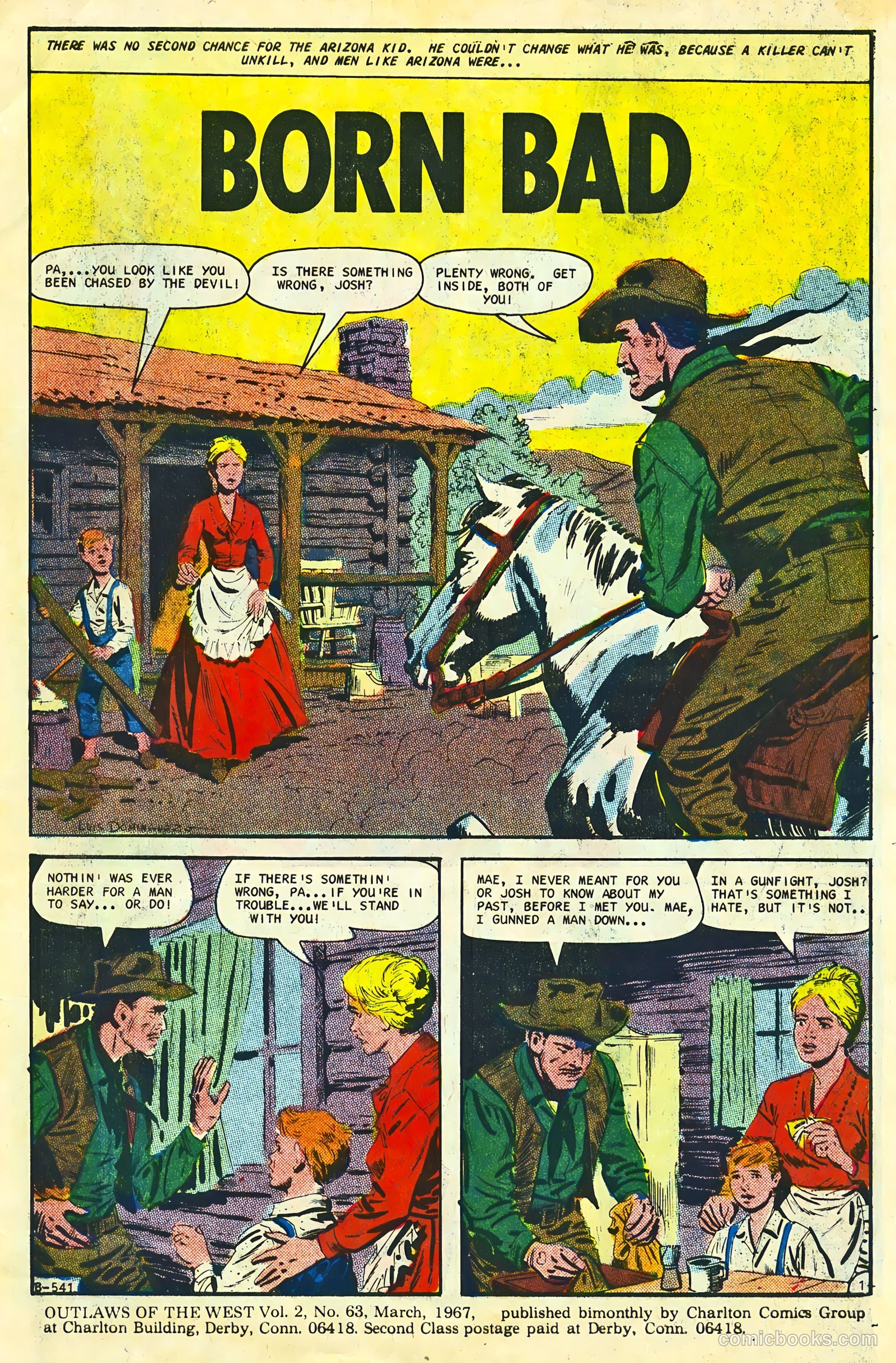 Outlaws of the West #63 — page 3 of 36