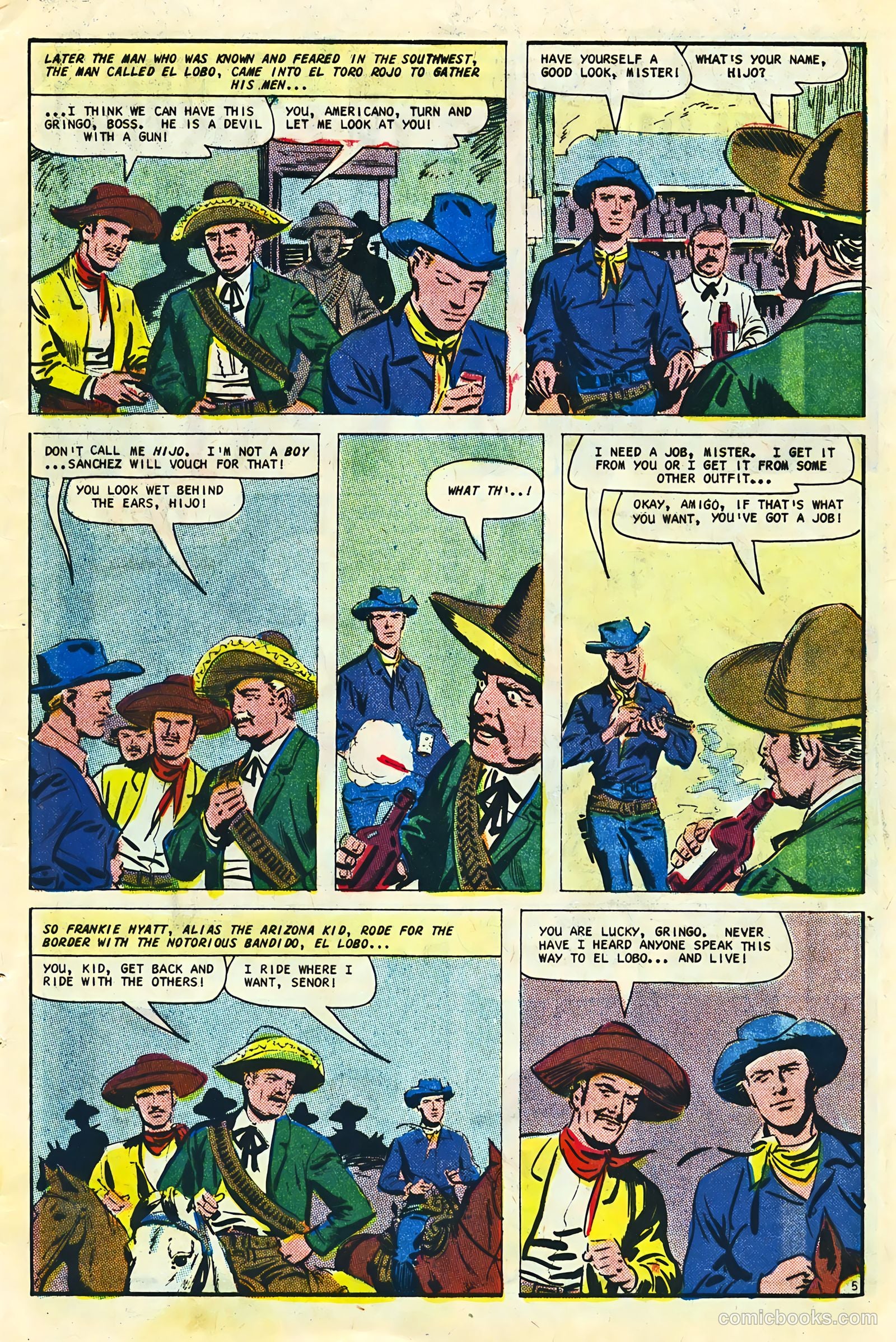 Outlaws of the West #63 — page 9 of 36