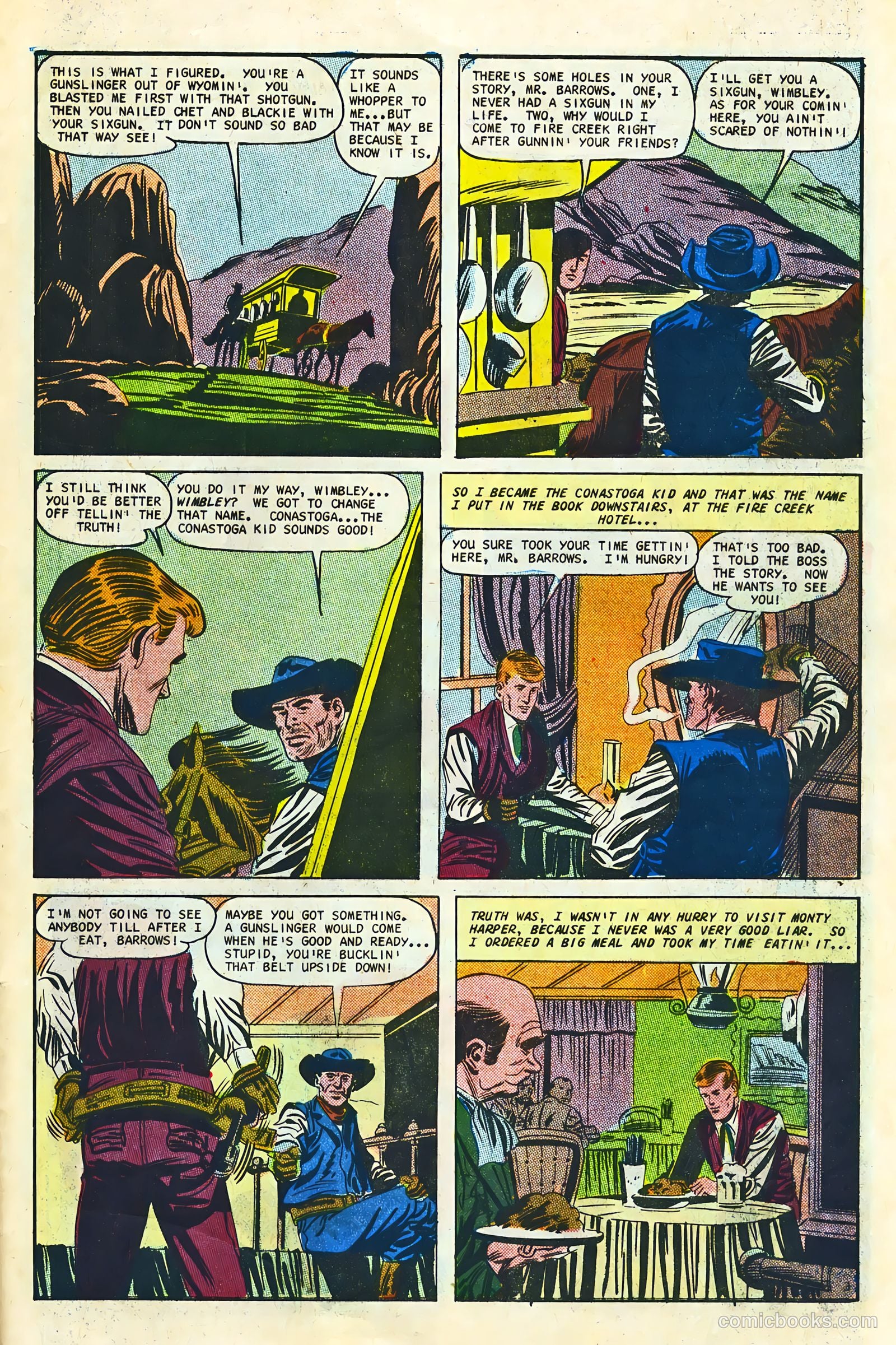 Outlaws of the West #63 — page 27 of 36