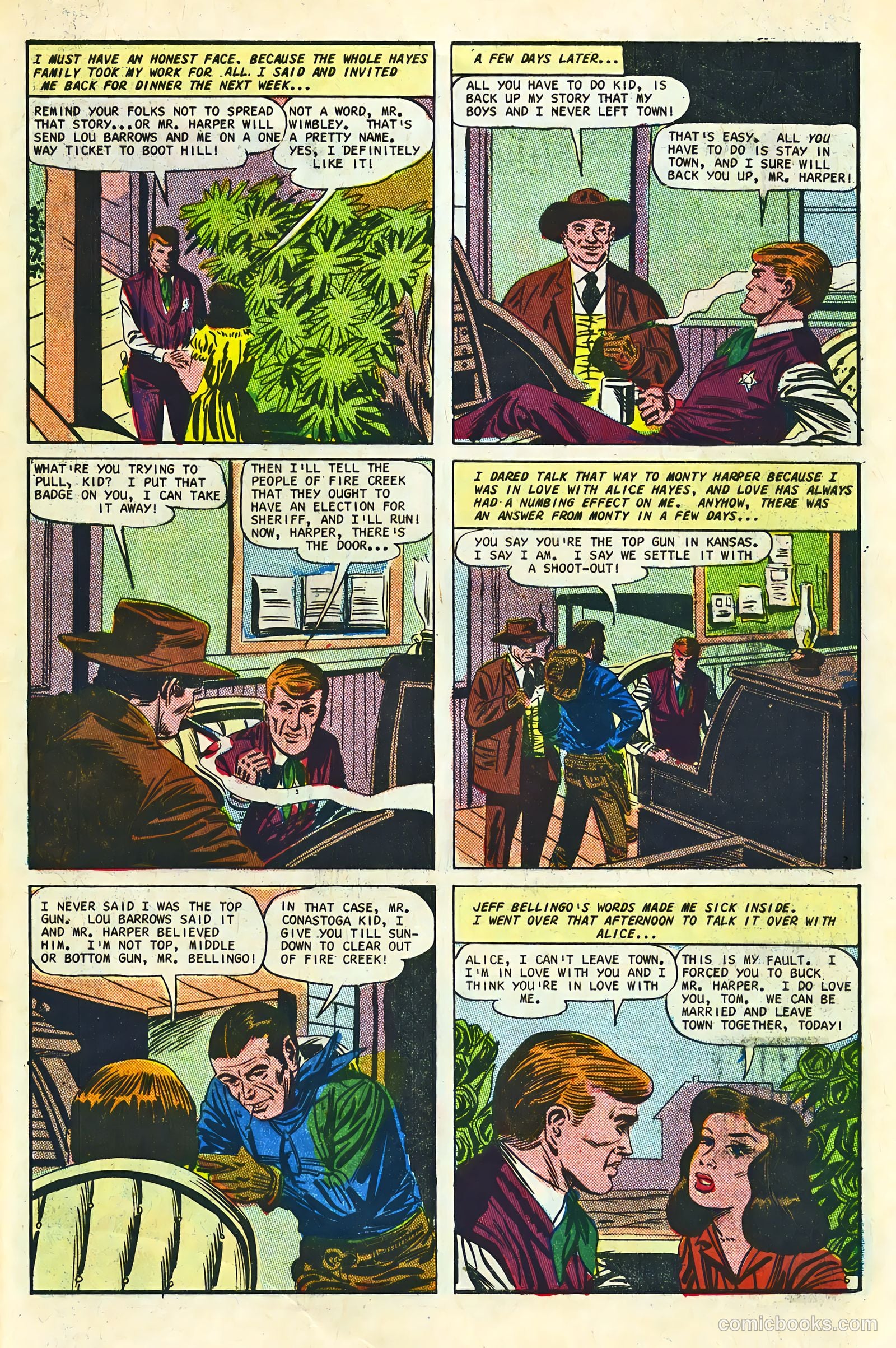 Outlaws of the West #63 — page 31 of 36
