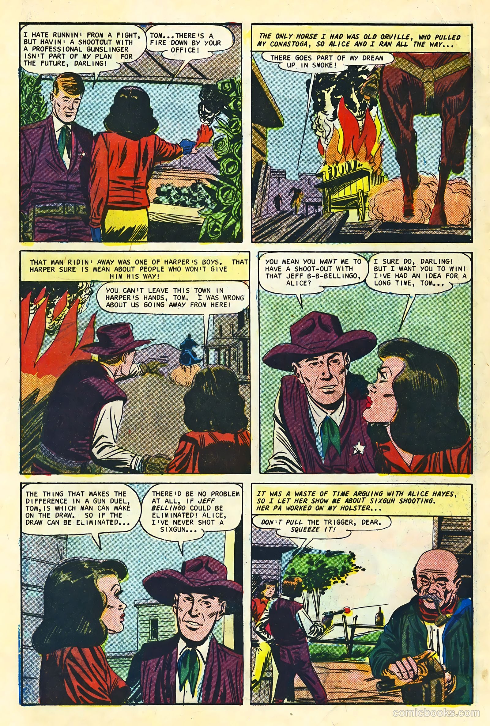 Outlaws of the West #63 — page 32 of 36
