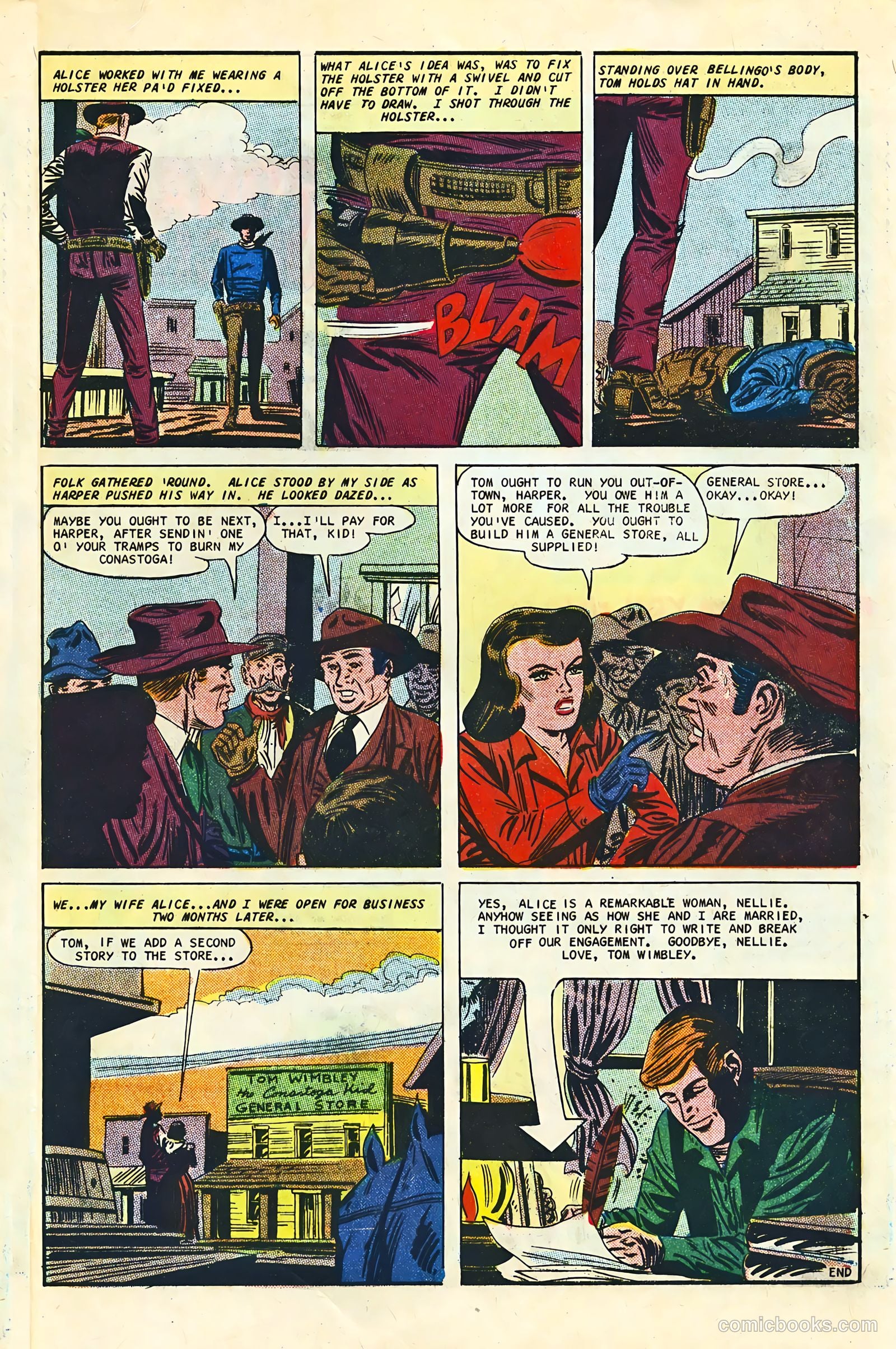 Outlaws of the West #63 — page 33 of 36