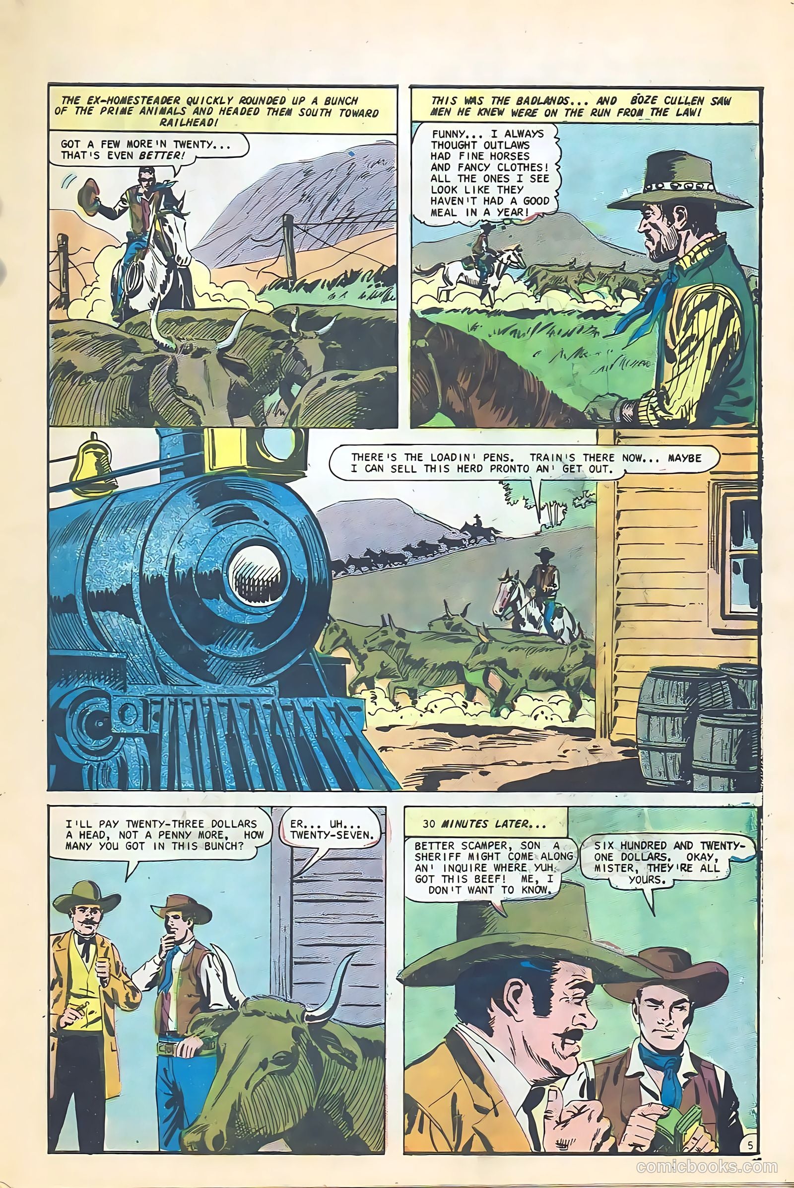 Outlaws of the West #64 — page 9 of 36