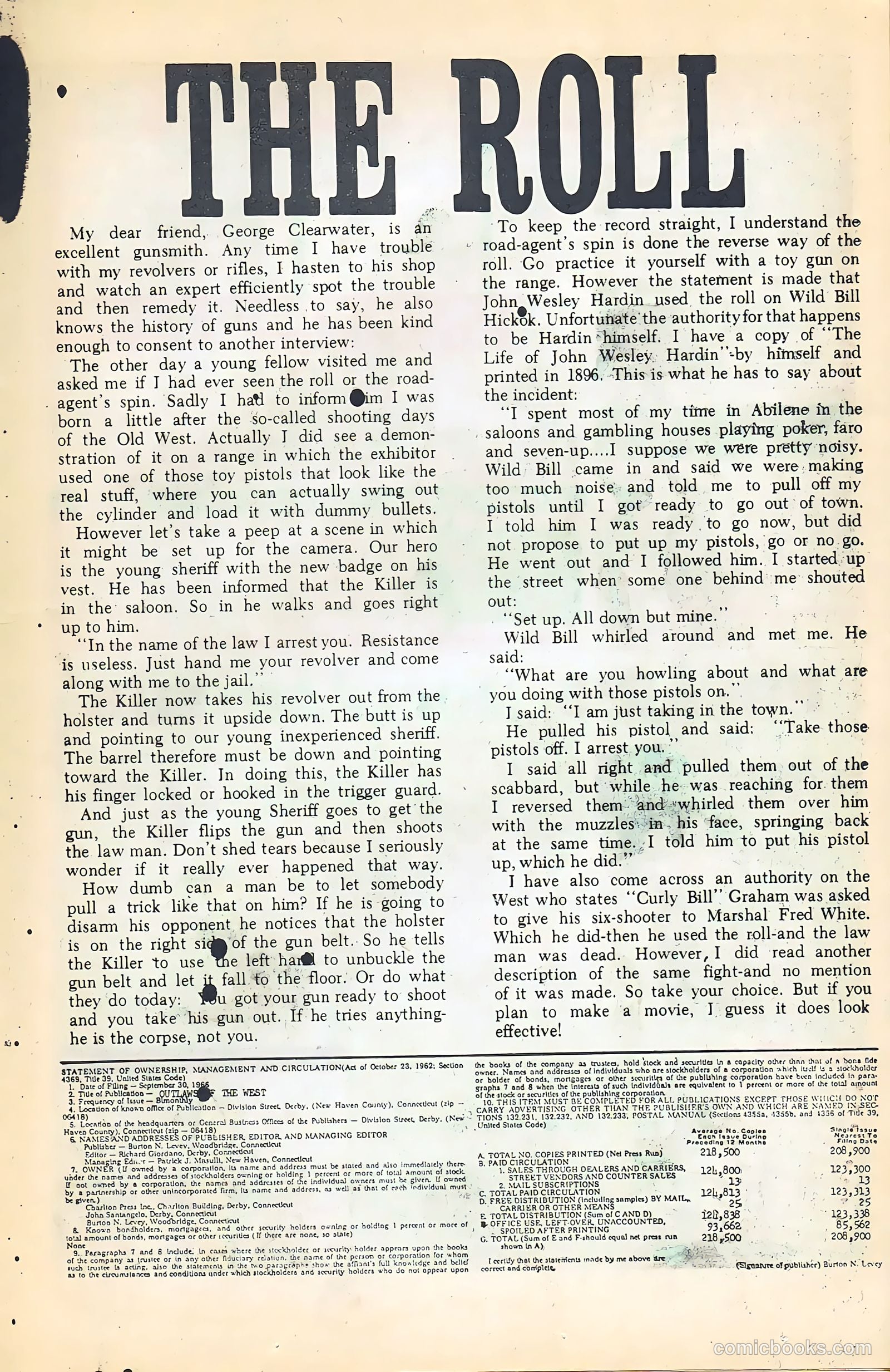 Outlaws of the West #64 — page 13 of 36