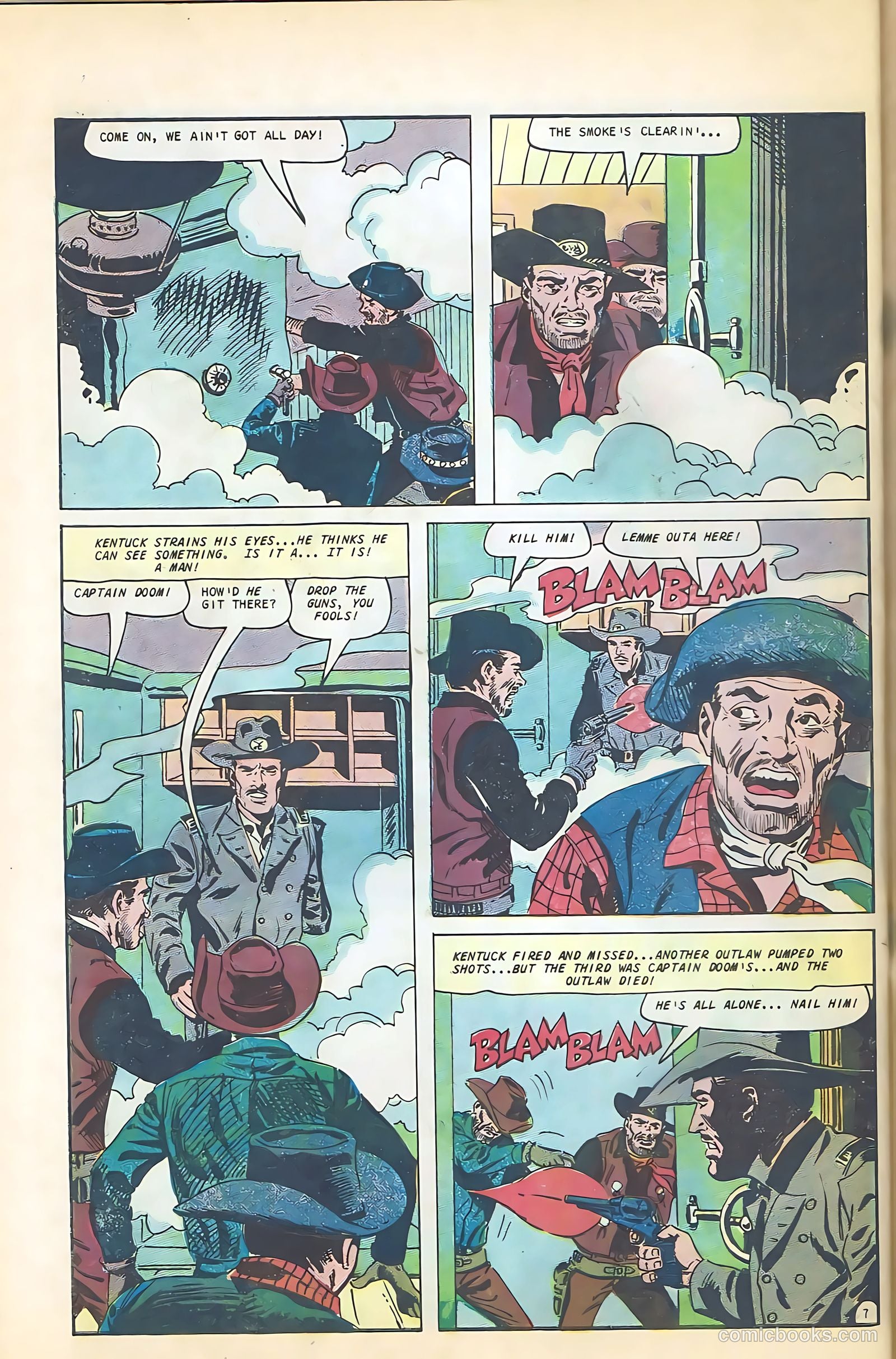 Outlaws of the West #64 — page 32 of 36