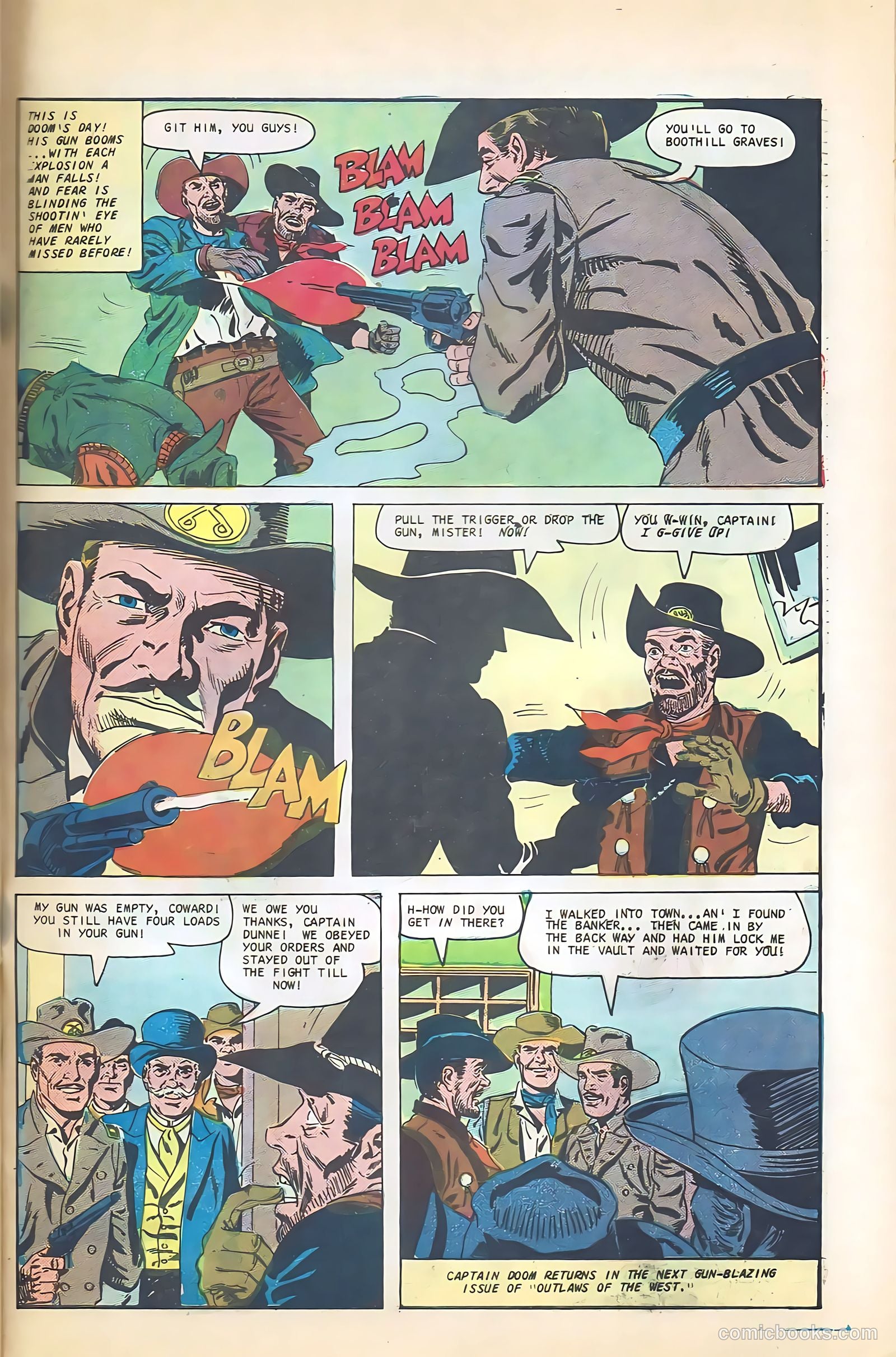 Outlaws of the West #64 — page 33 of 36