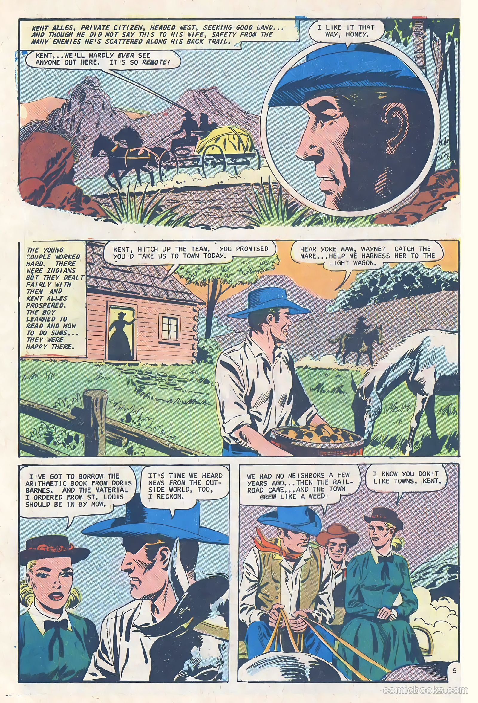Outlaws of the West #65 — page 8 of 36