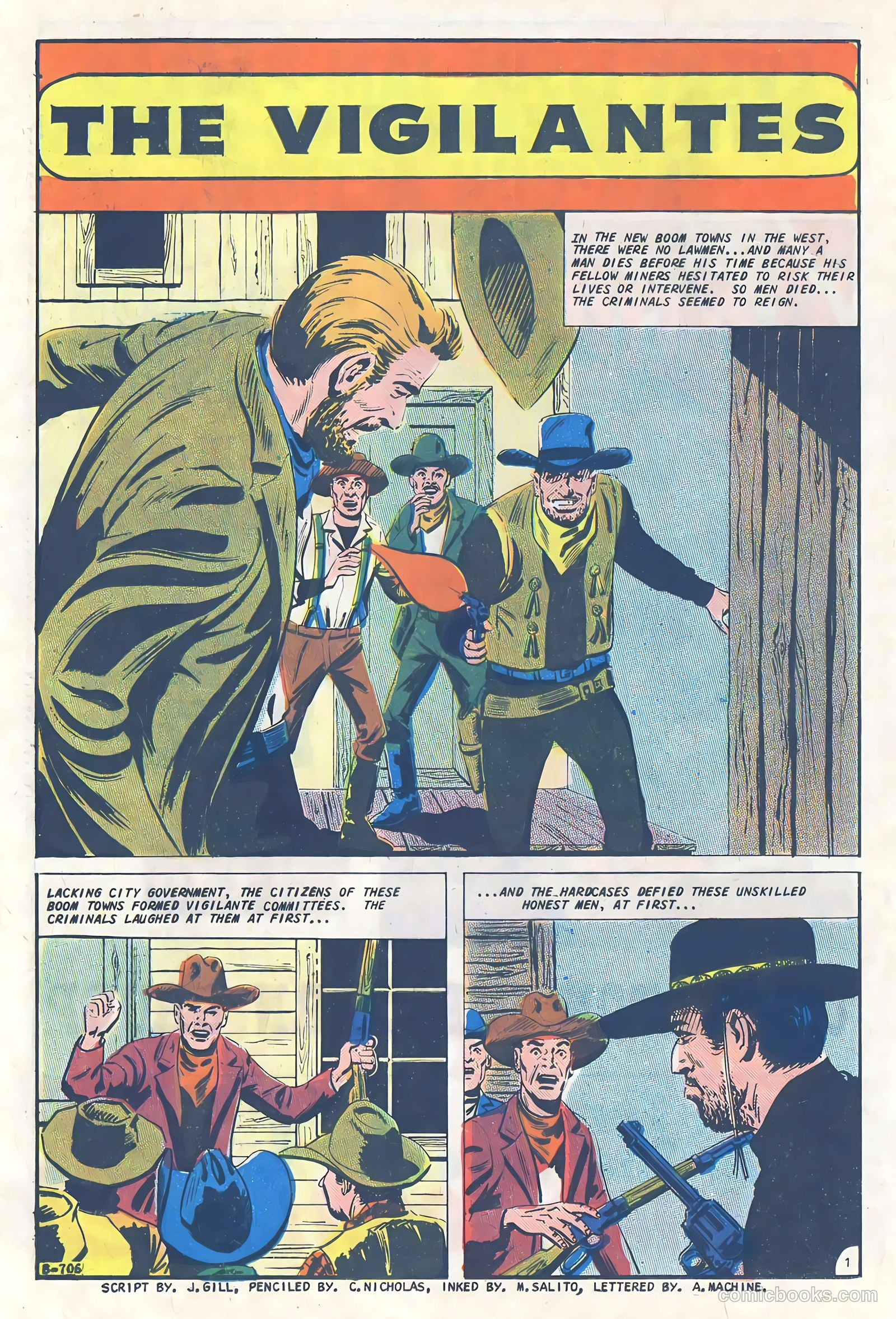 Outlaws of the West #65 — page 20 of 36