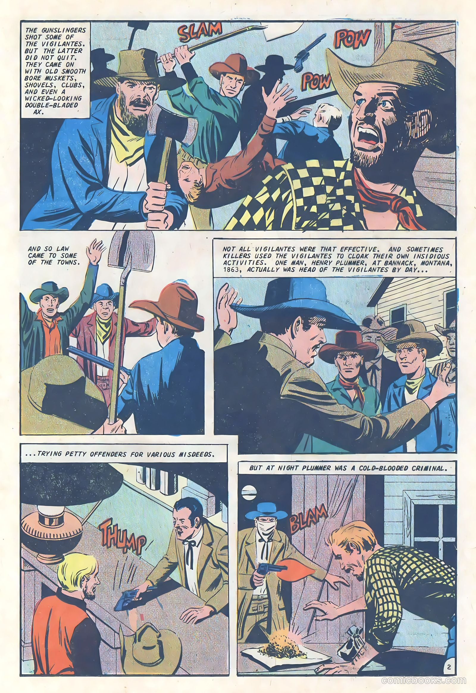 Outlaws of the West #65 — page 21 of 36