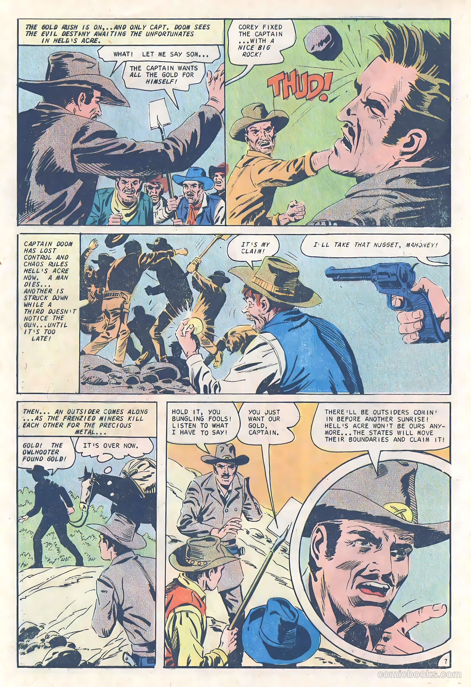 Outlaws of the West #65 — page 32 of 36