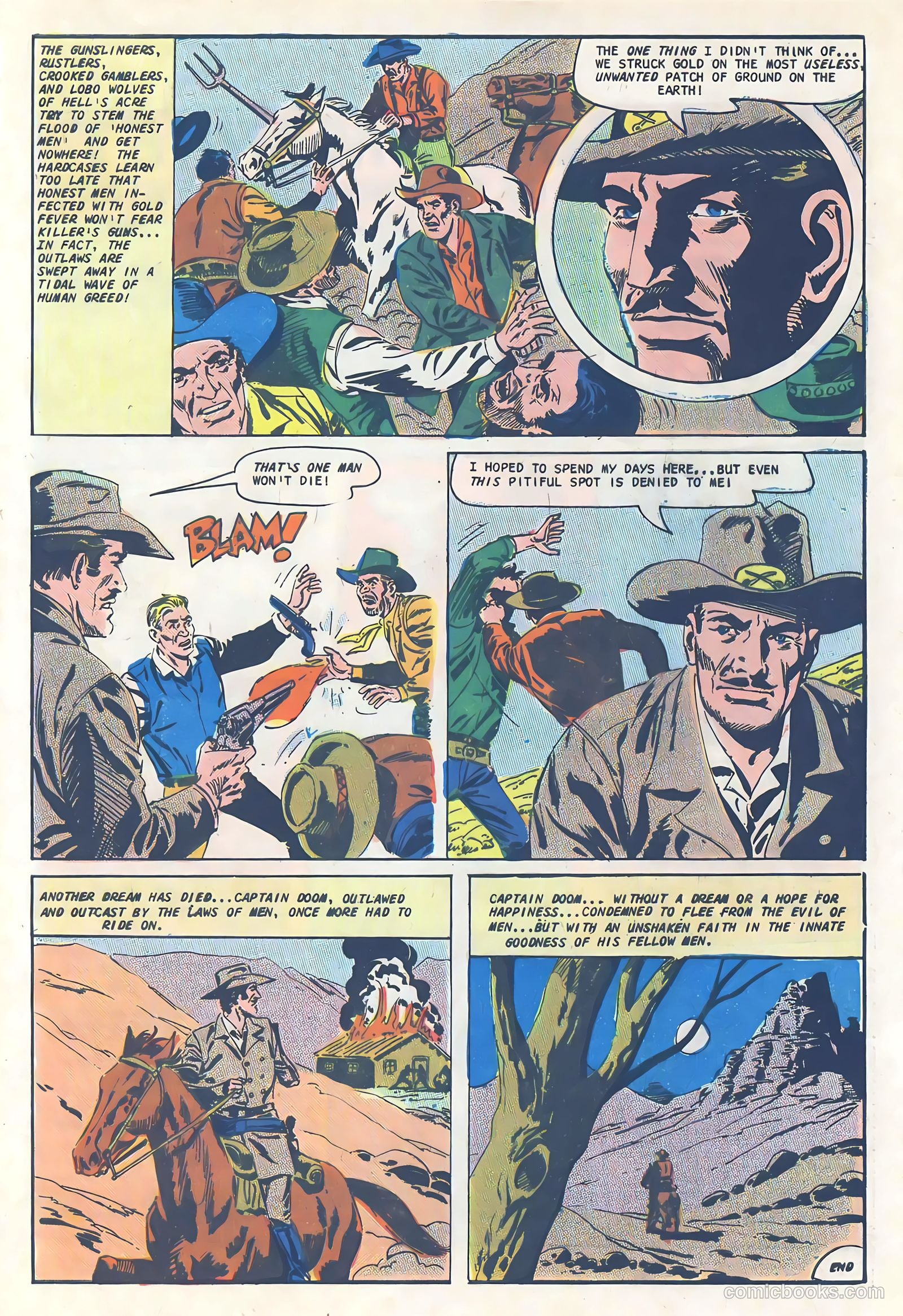 Outlaws of the West #65 — page 33 of 36