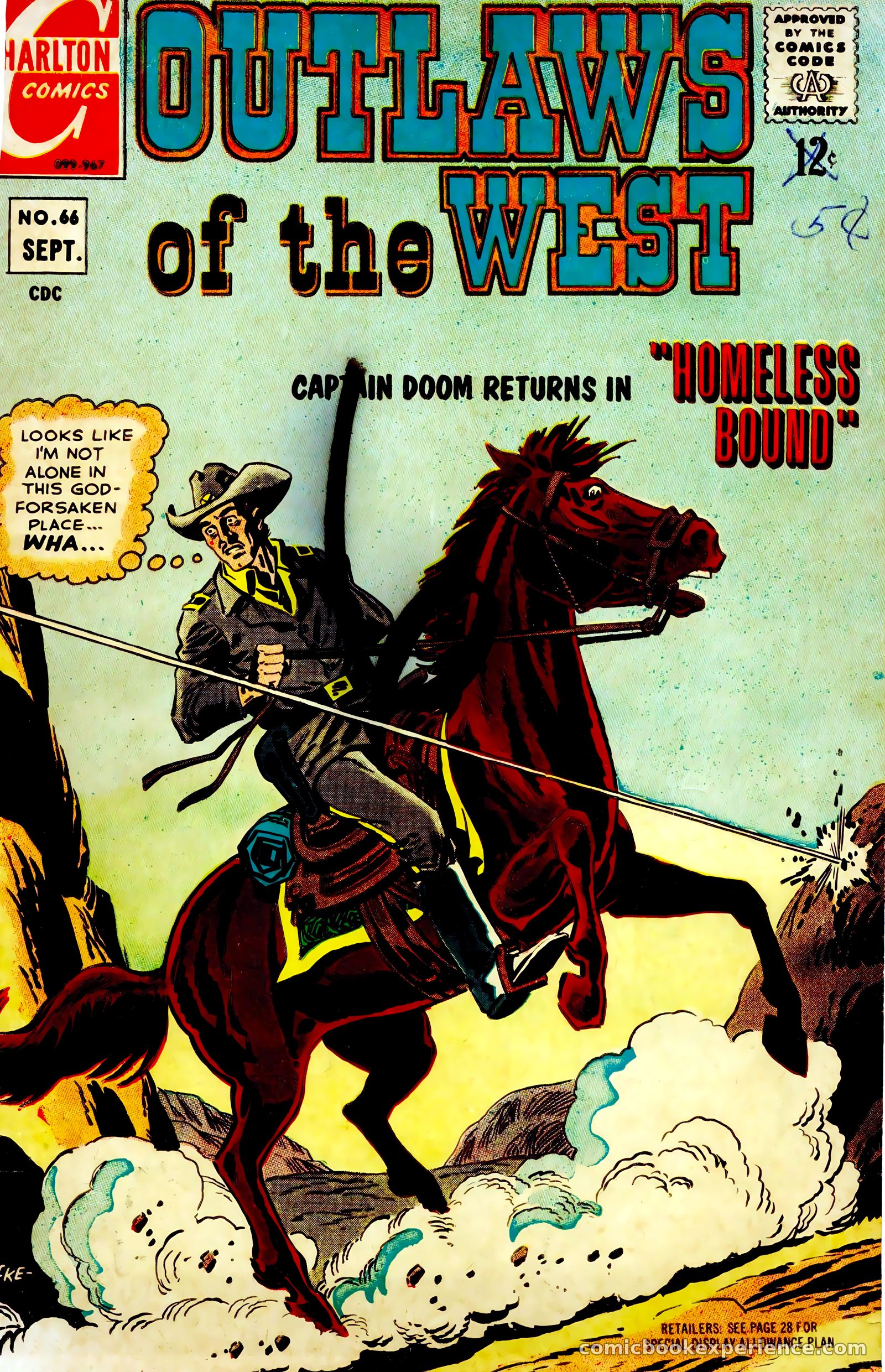 Outlaws of the West #66 — page 1 of 36