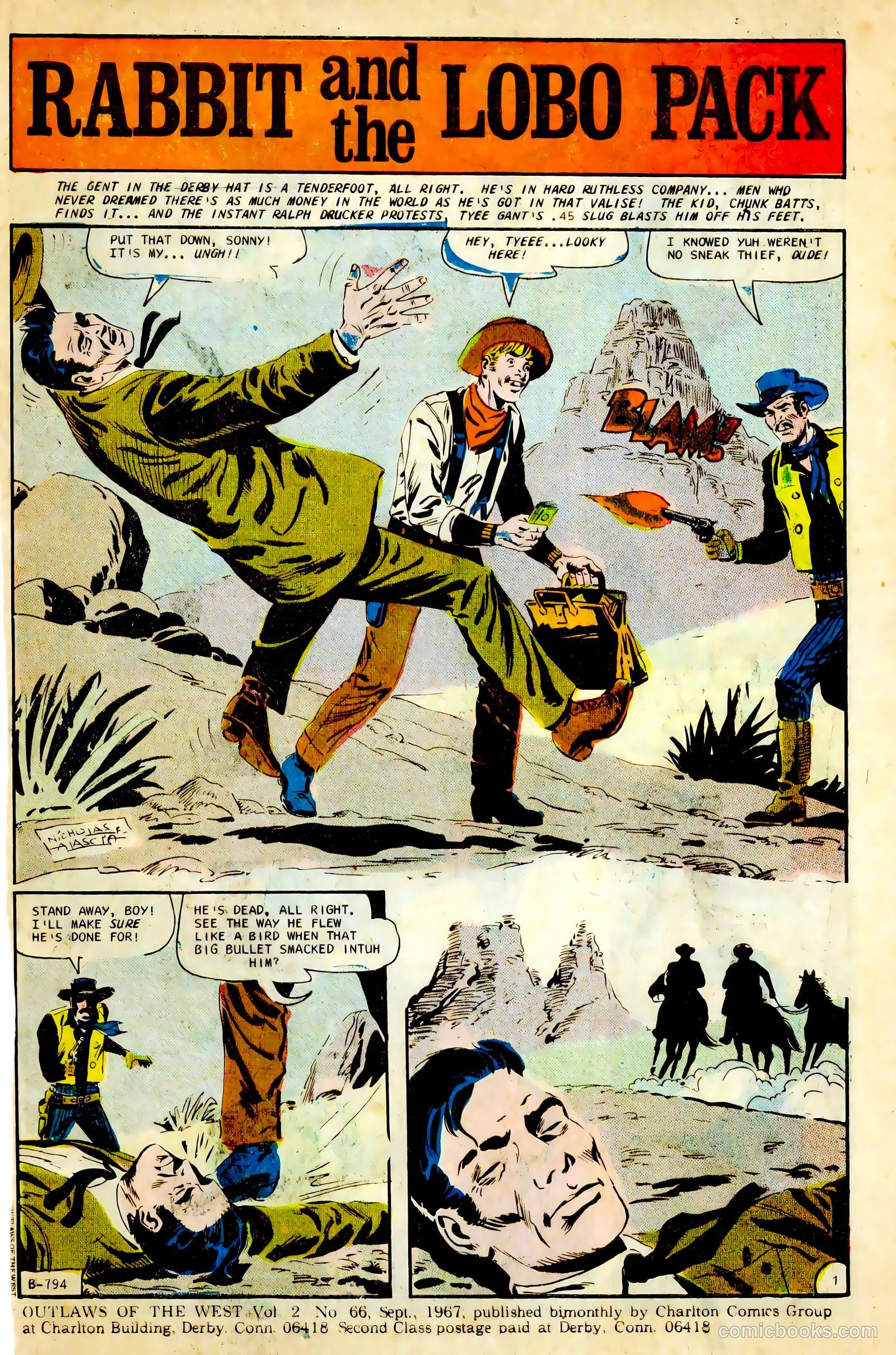 Outlaws of the West #66 — page 3 of 36