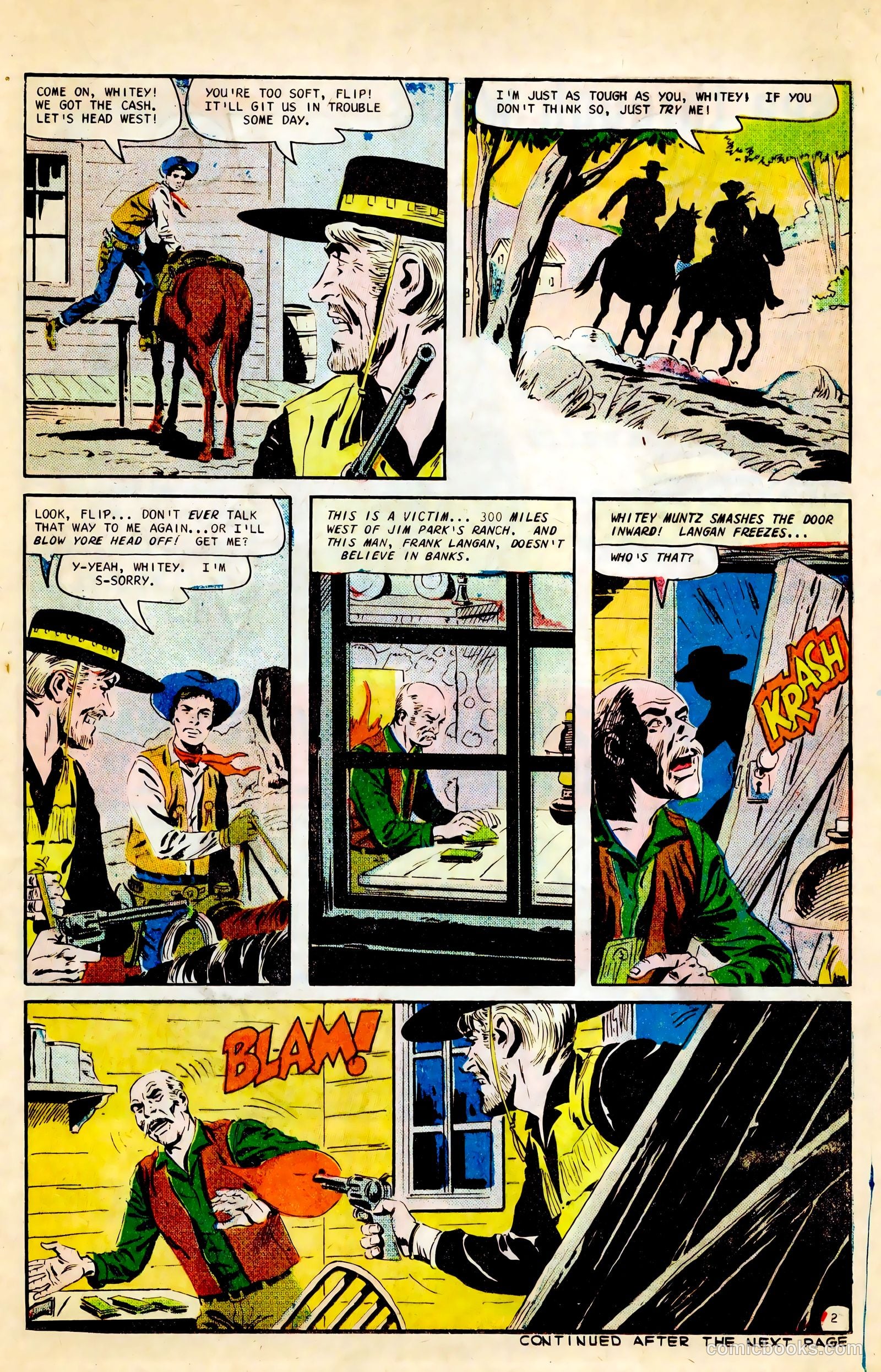 Outlaws of the West #66 — page 13 of 36