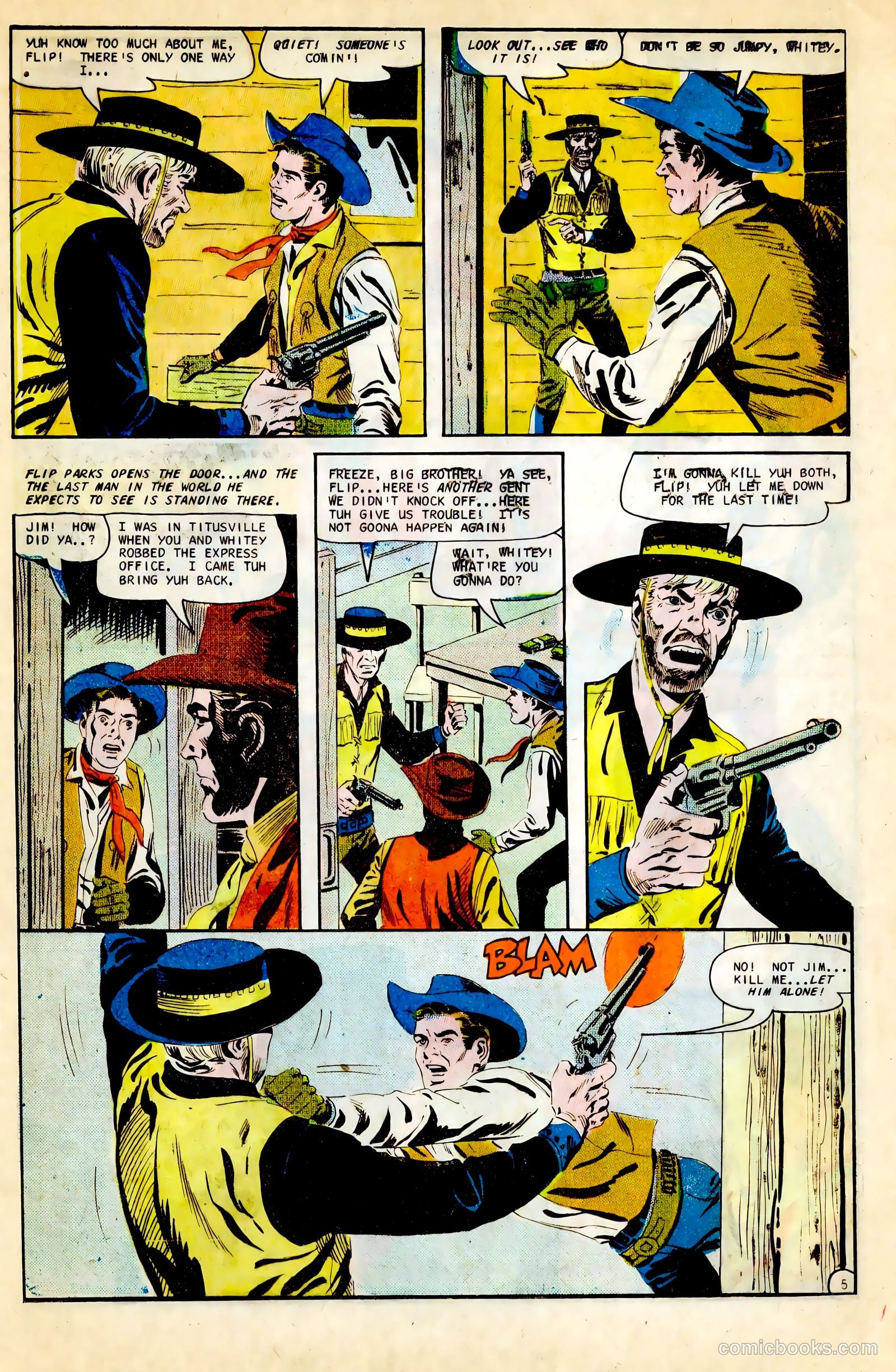 Outlaws of the West #66 — page 17 of 36