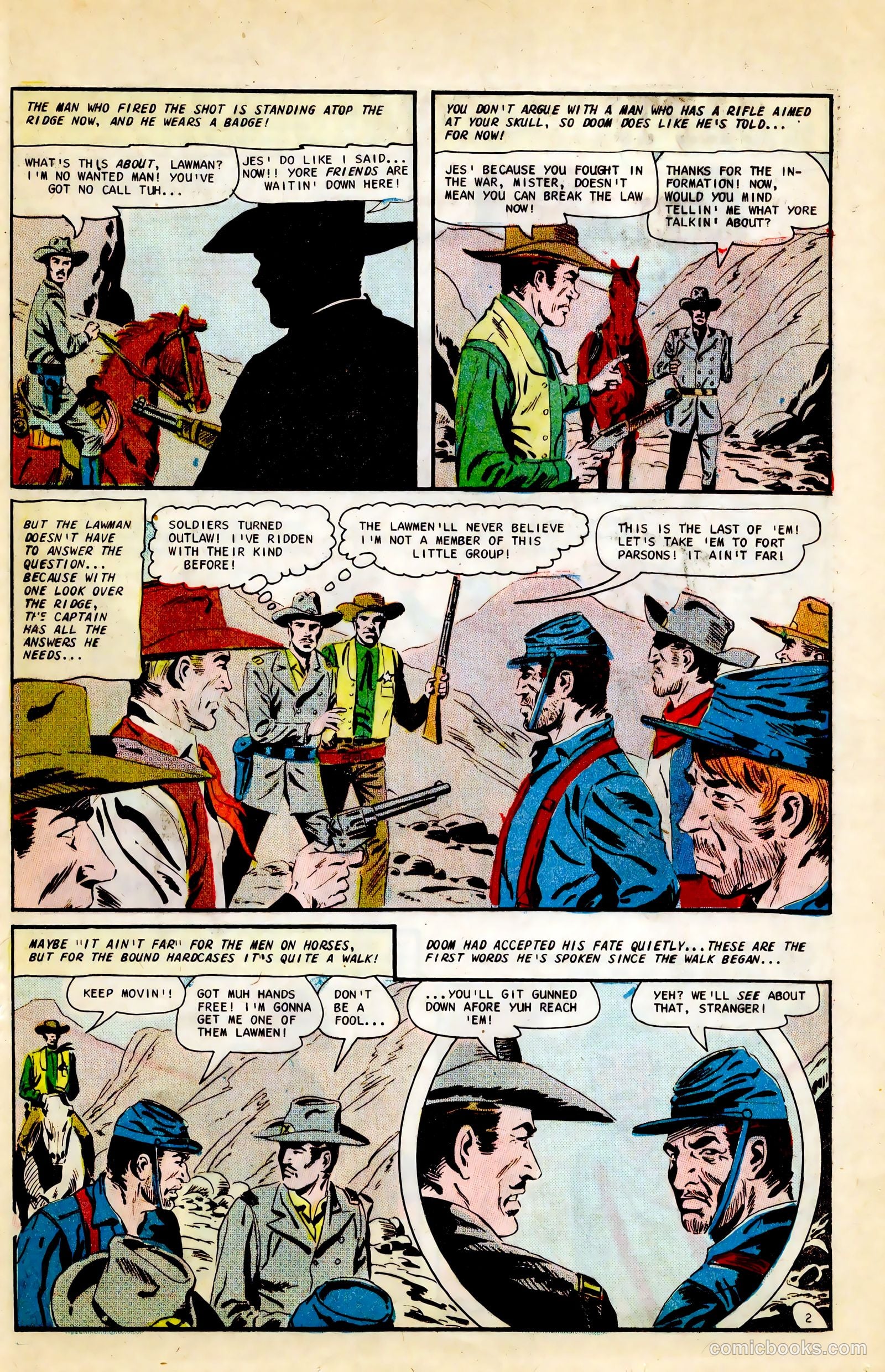 Outlaws of the West #66 — page 25 of 36