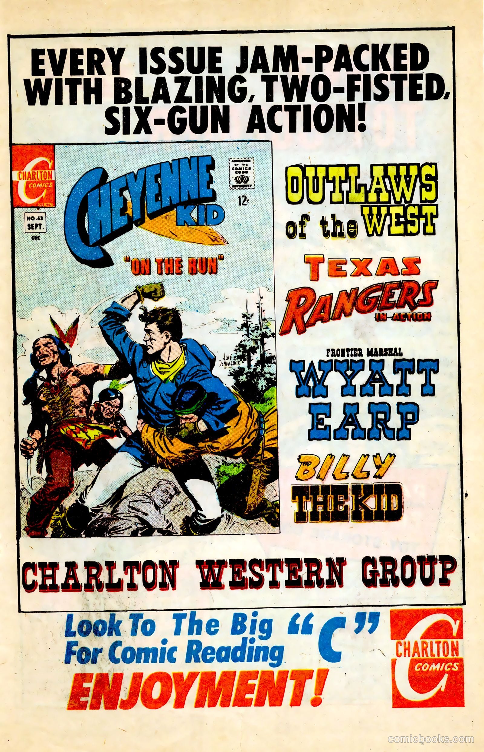 Outlaws of the West #66 — page 33 of 36