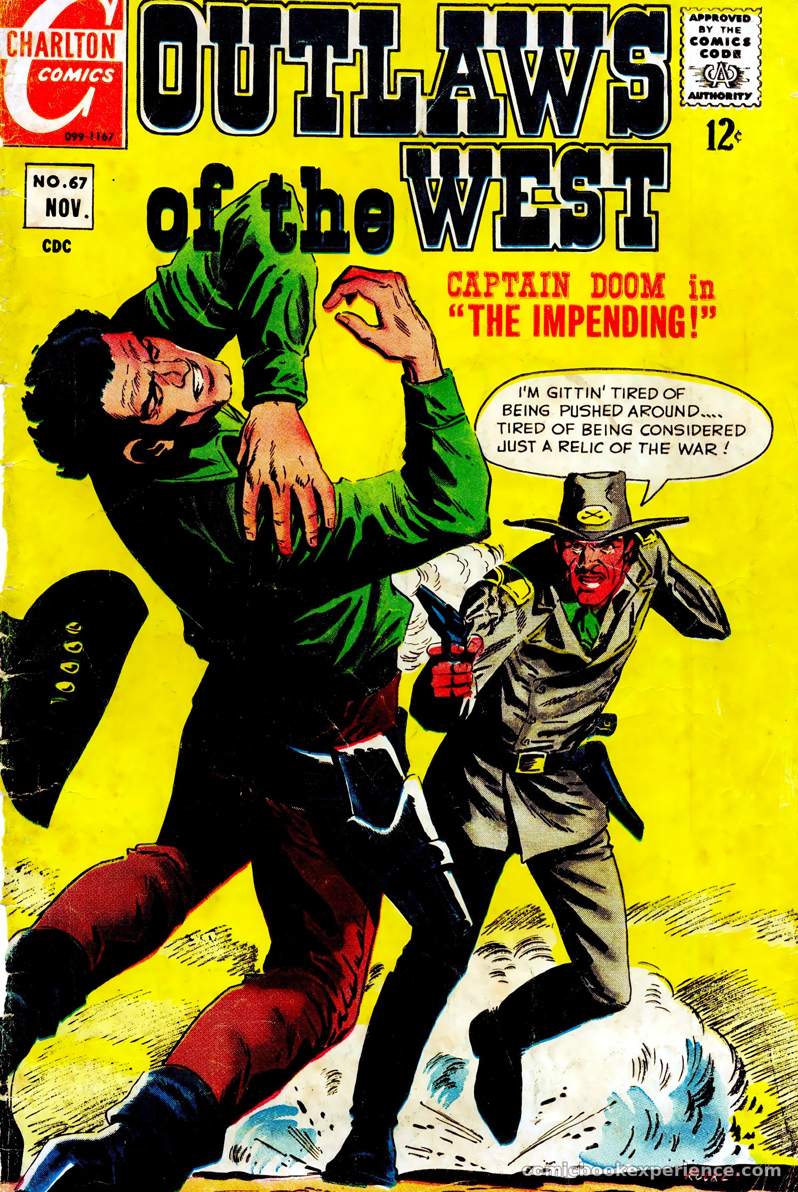 Outlaws of the West #67 — page 1 of 36