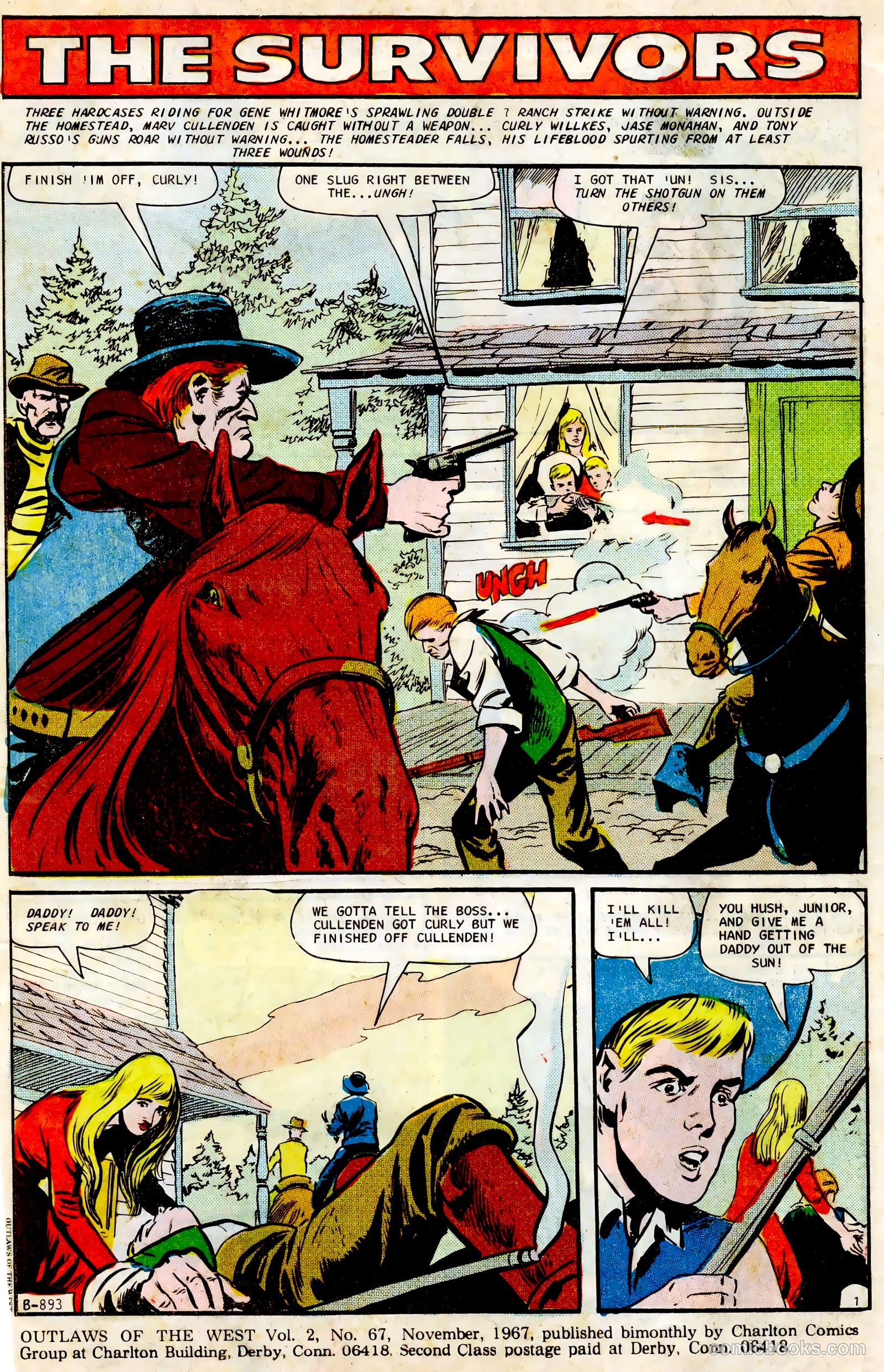 Outlaws of the West #67 — page 3 of 36