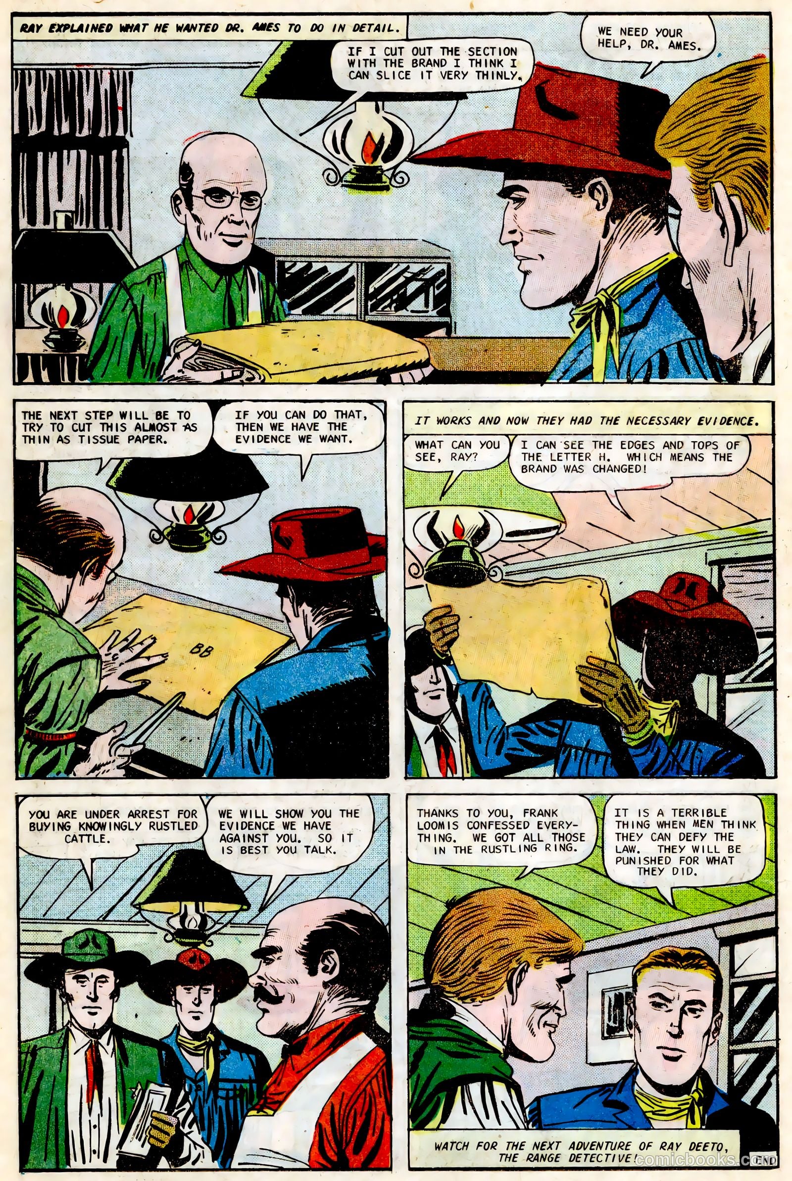 Outlaws of the West #67 — page 22 of 36