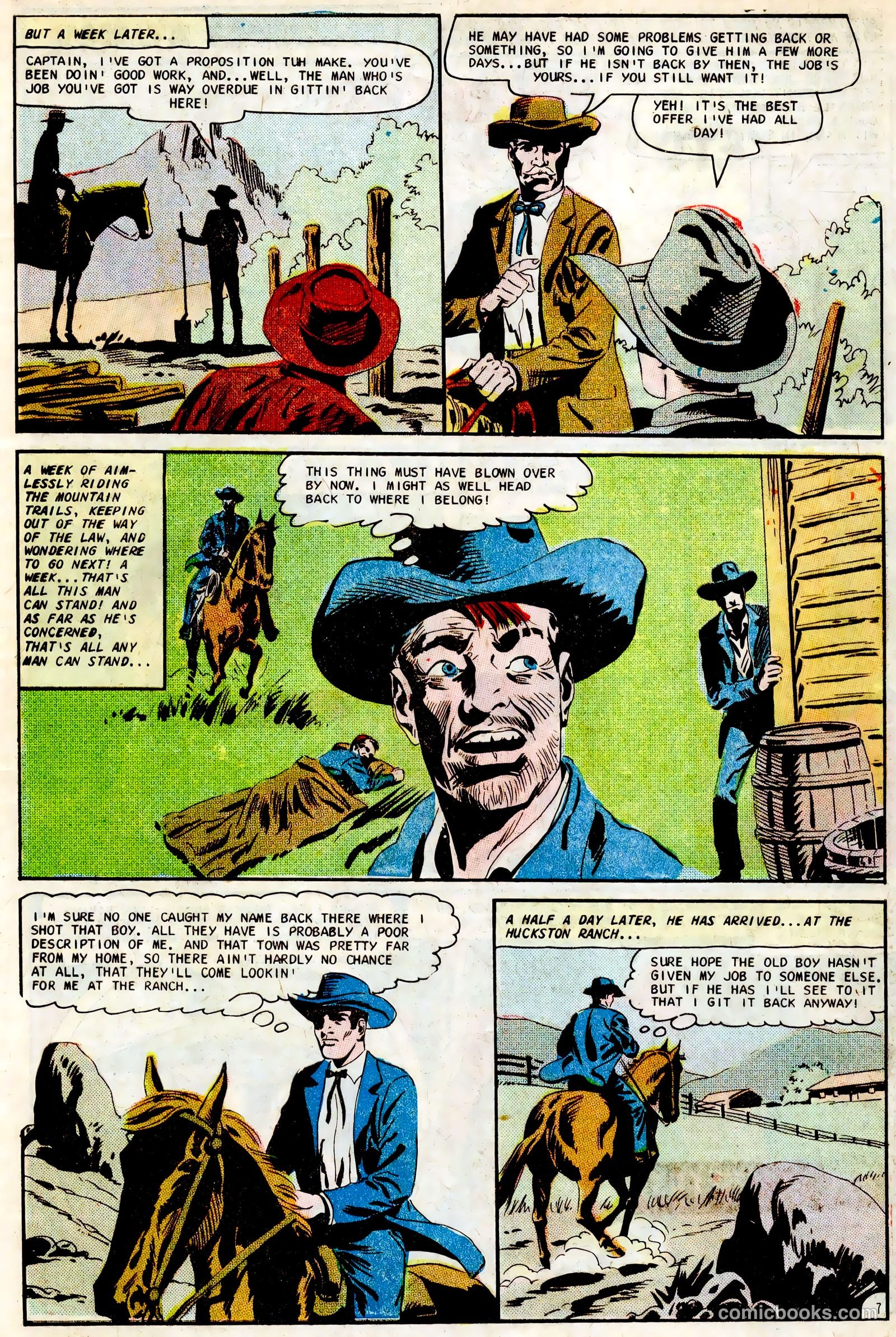 Outlaws of the West #67 — page 31 of 36