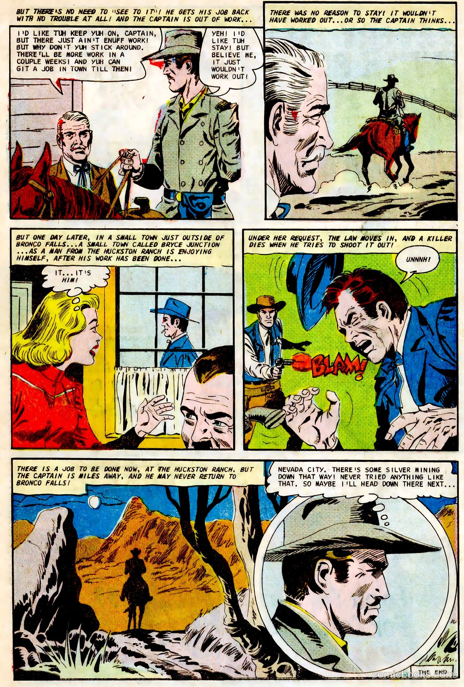 Outlaws of the West #67 — page 32 of 36
