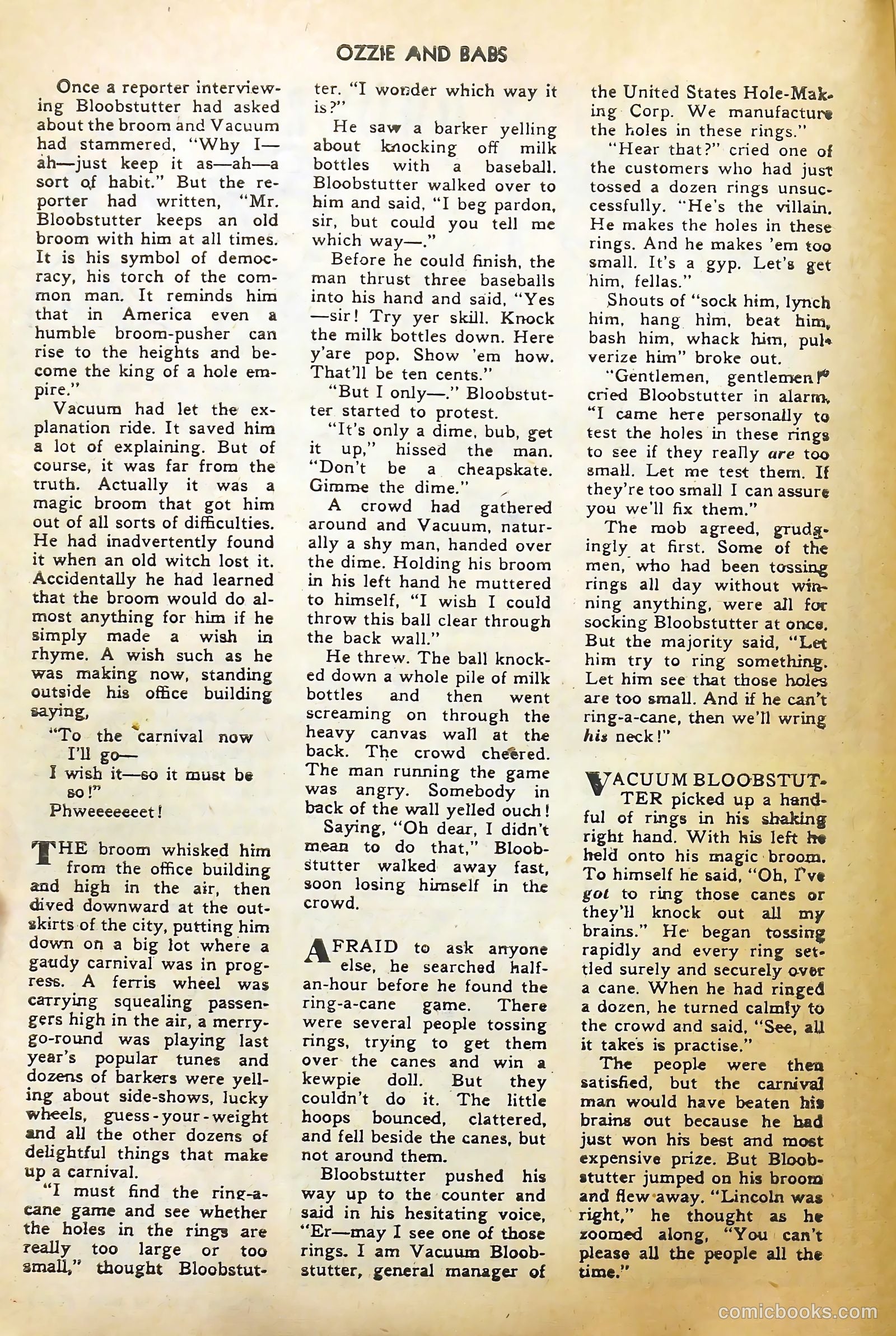 Ozzie and Babs #1 — page 32 of 52