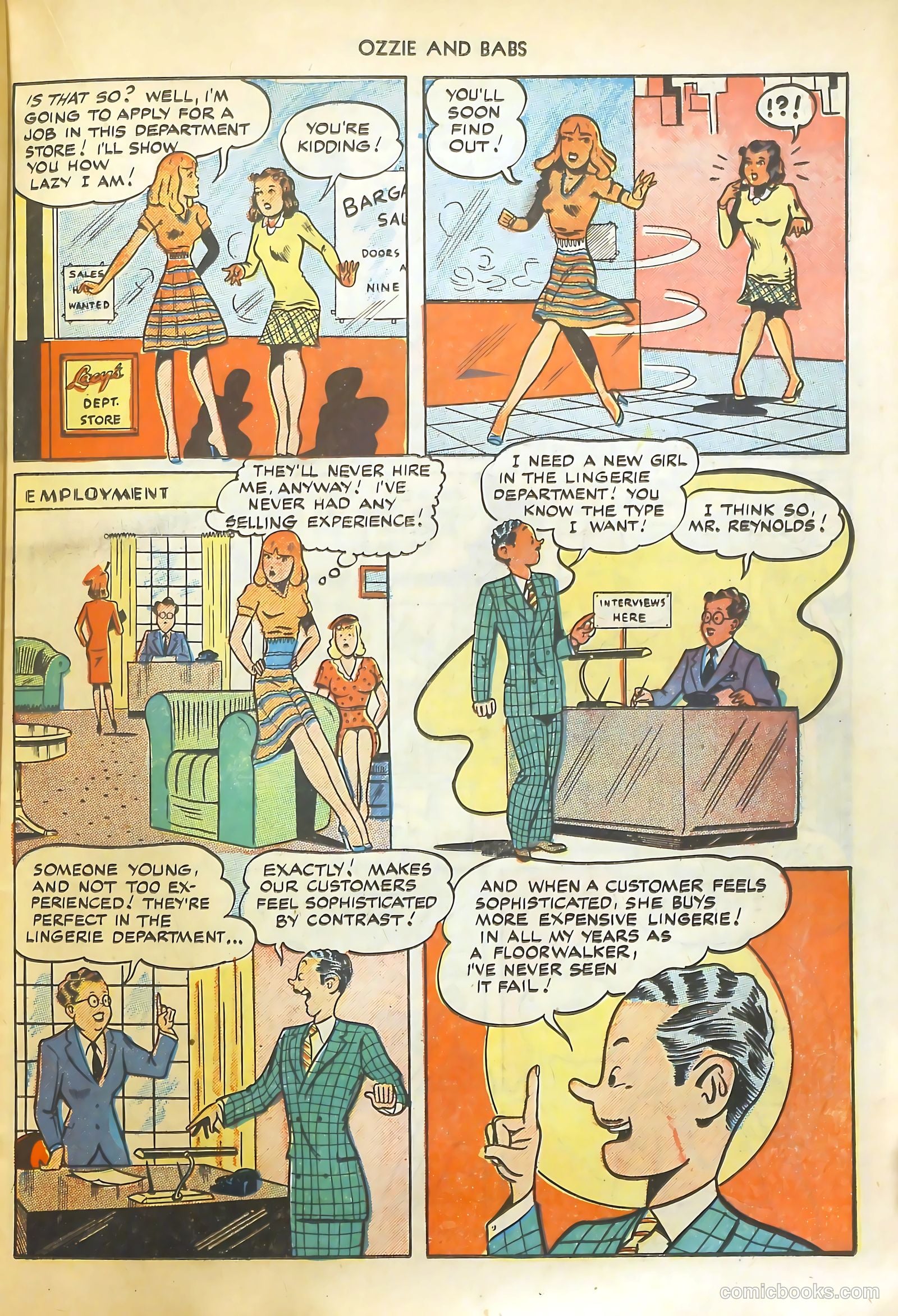 Ozzie and Babs #1 — page 35 of 52