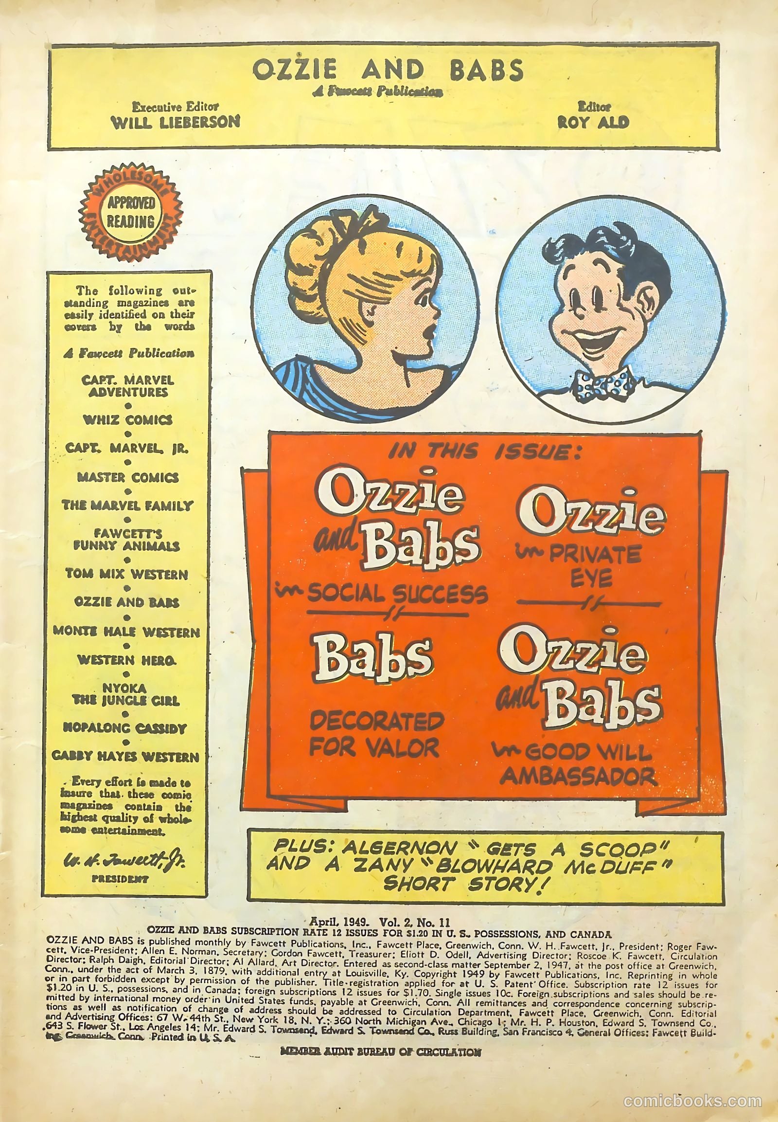 Ozzie and Babs #11 — page 3 of 52