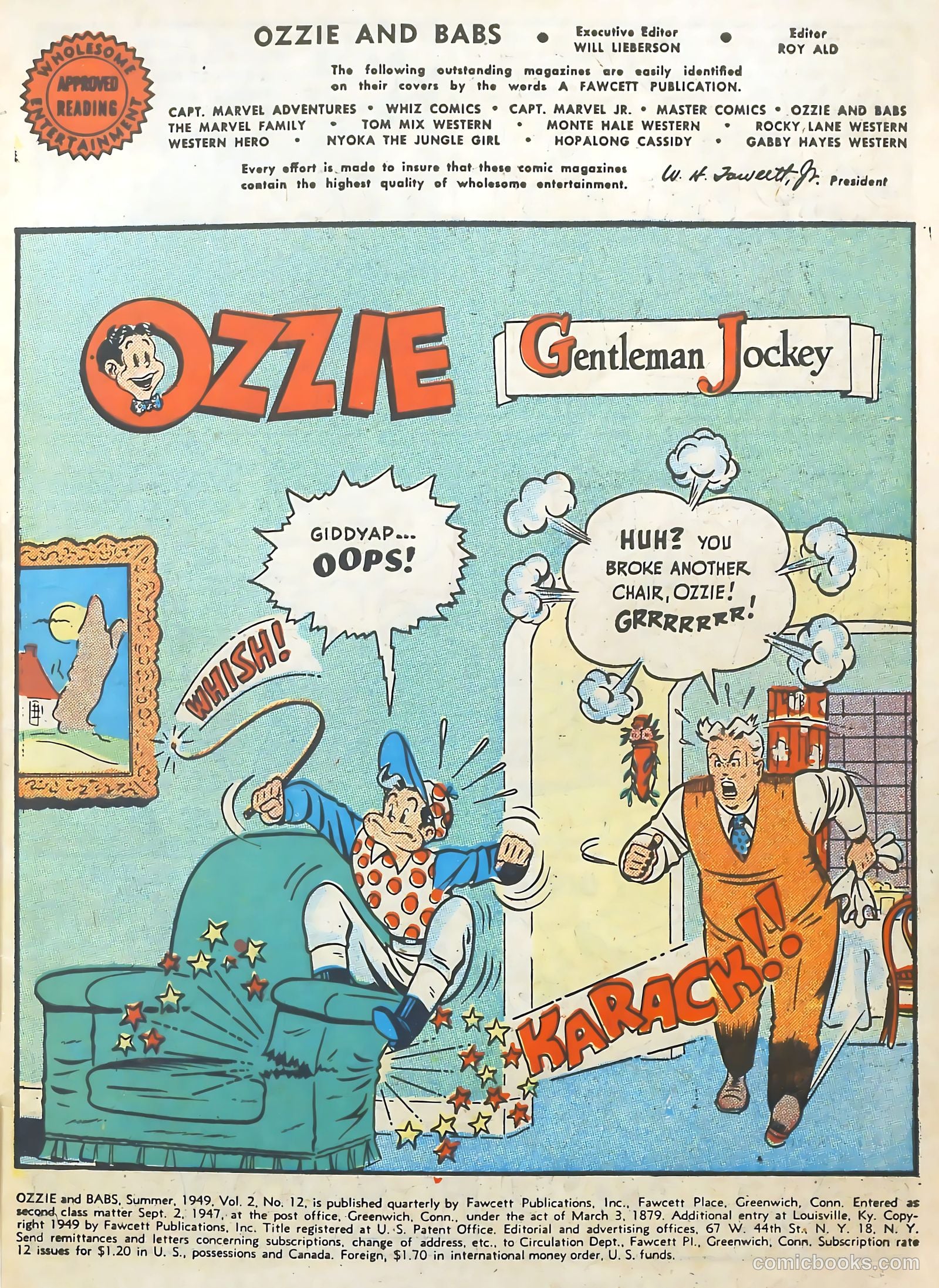 Ozzie and Babs #12 — page 3 of 36