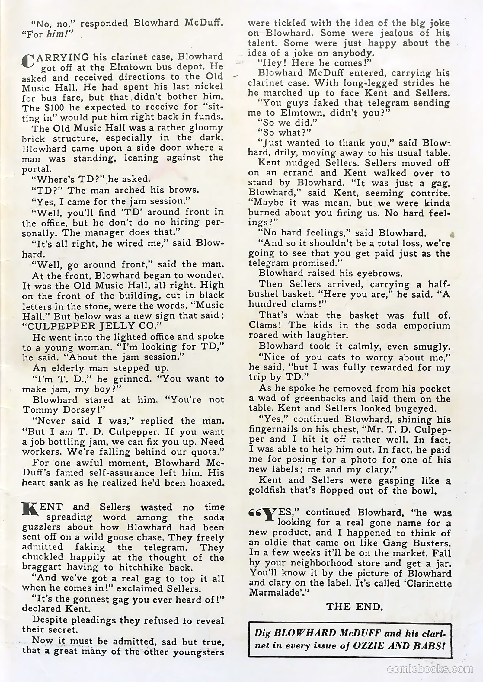 Ozzie and Babs #12 — page 35 of 36