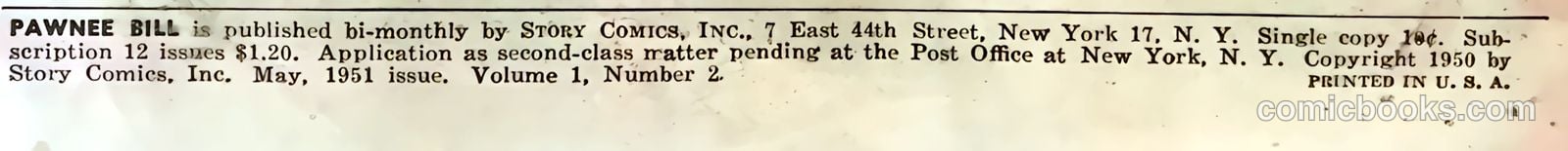 Pawnee Bill #2 — page 3 of 37