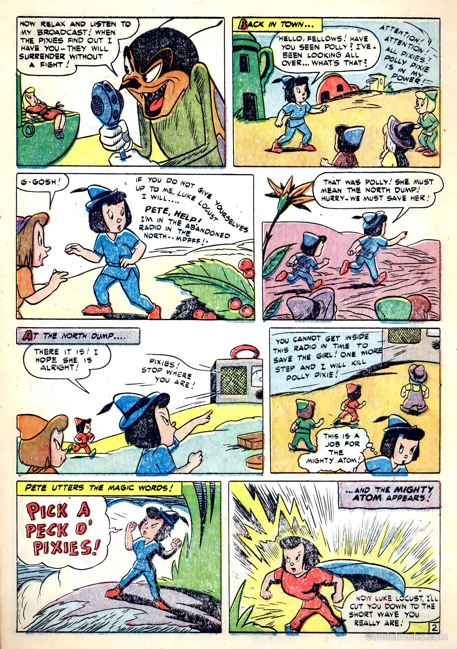 Pee-Wee Pixies #8 — page 36 of 36