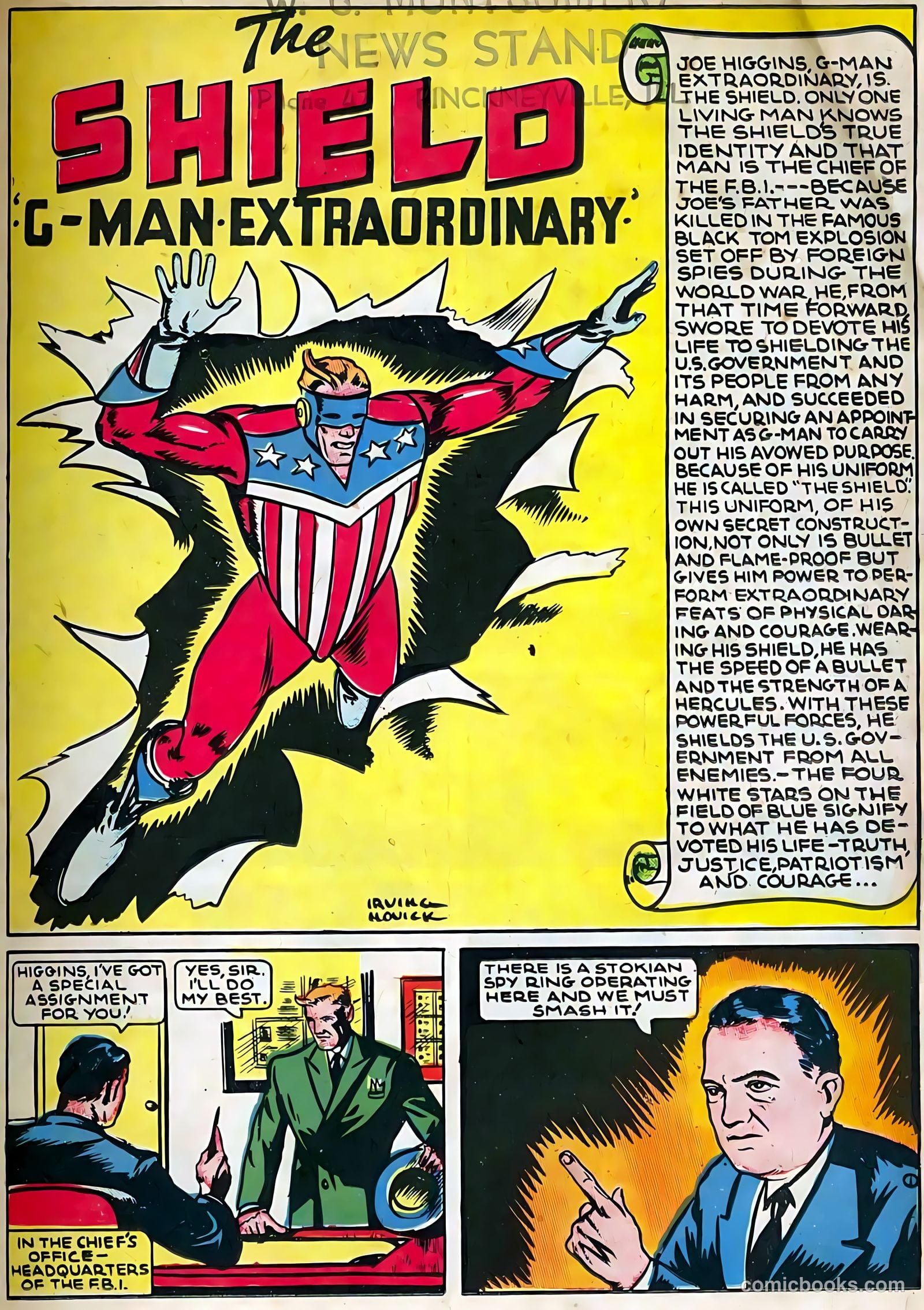 Pep Comics #1 — page 3 of 68