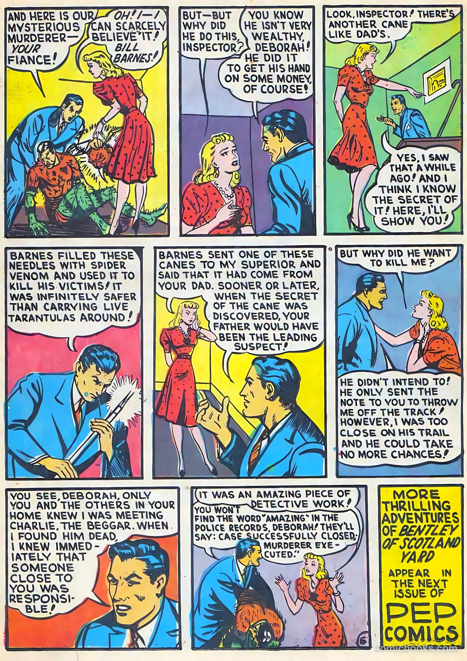 Pep Comics #10 — page 66 of 68