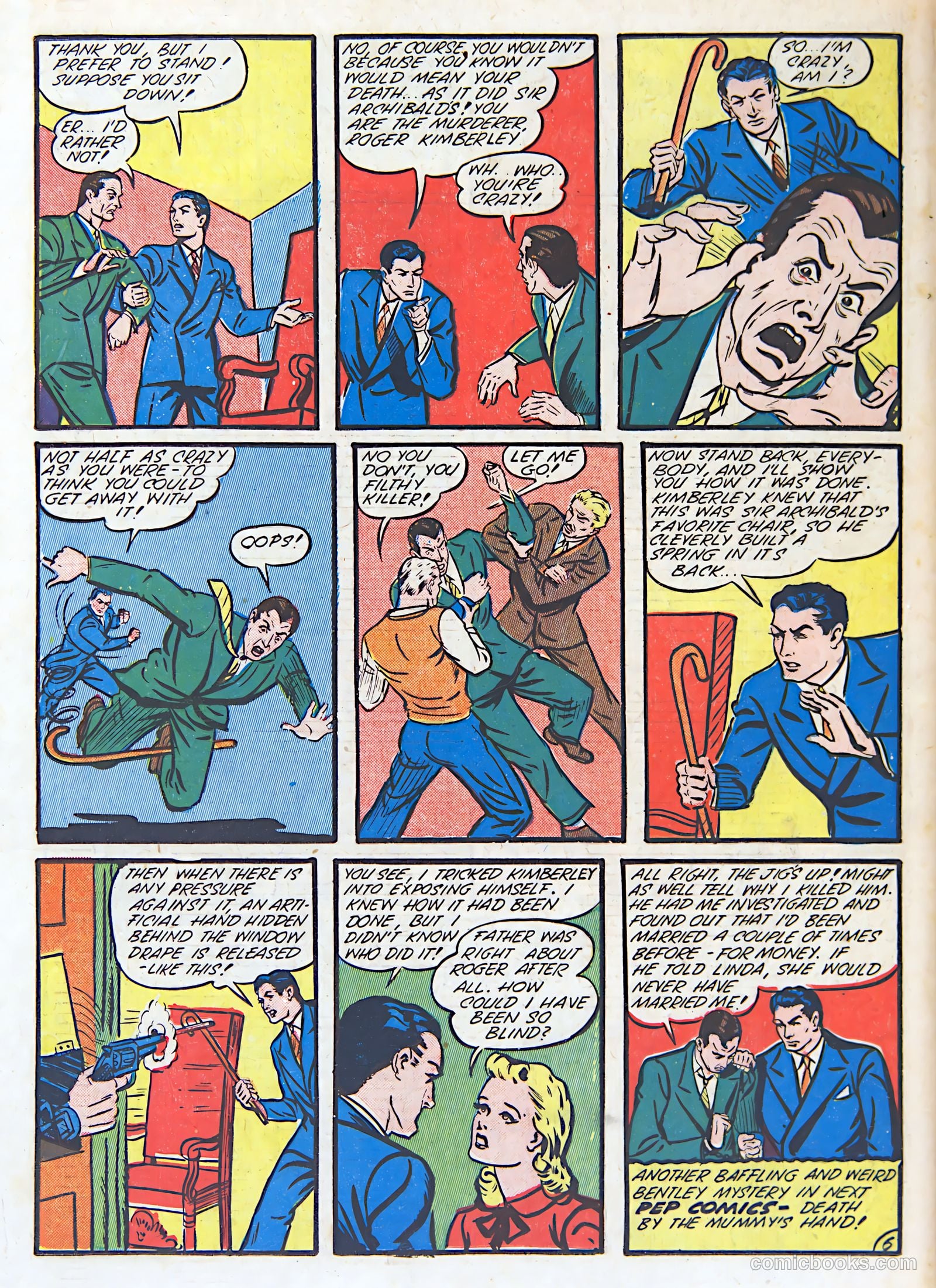 Pep Comics #17 — page 66 of 68