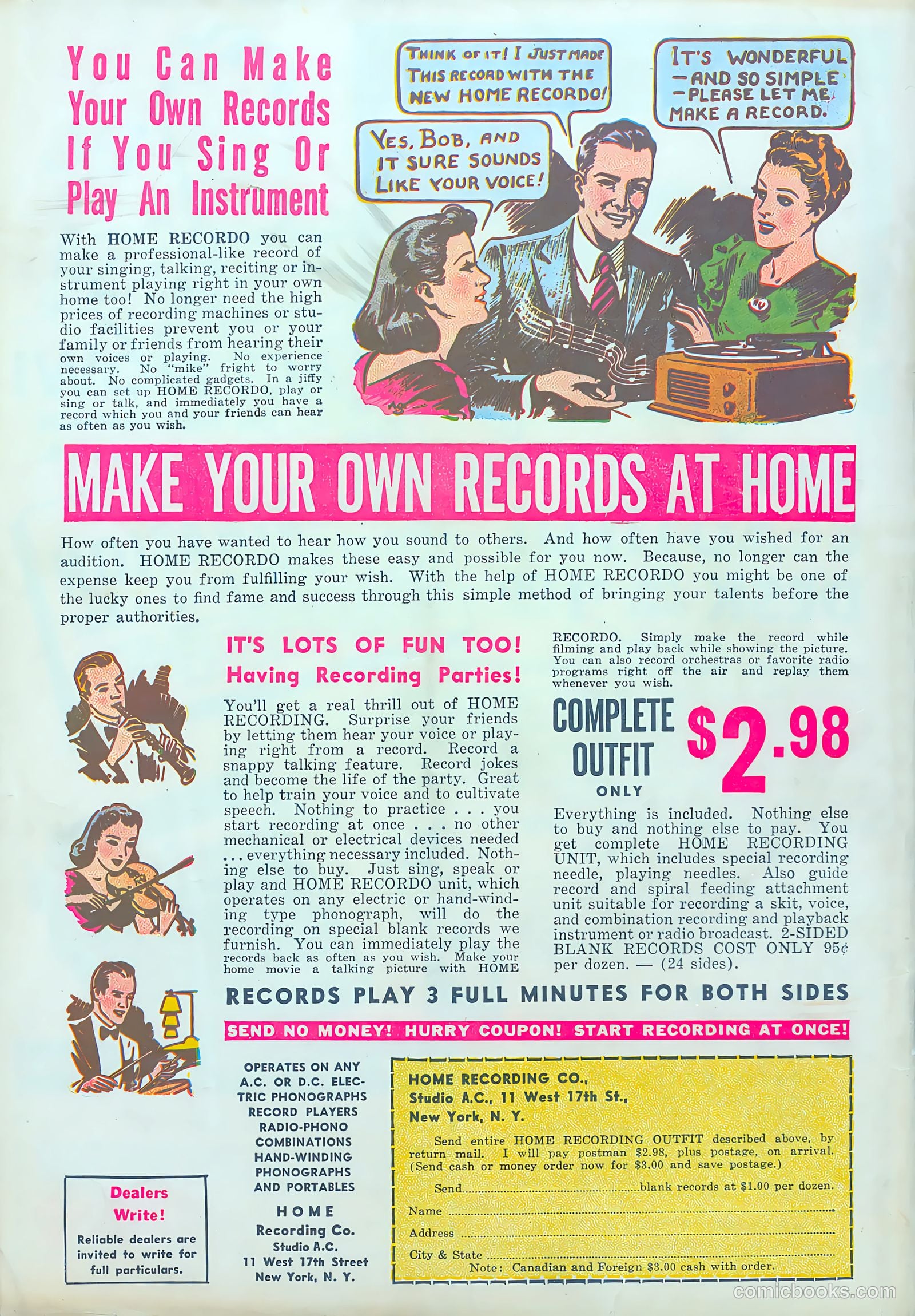 Pep Comics #2 — page 68 of 68