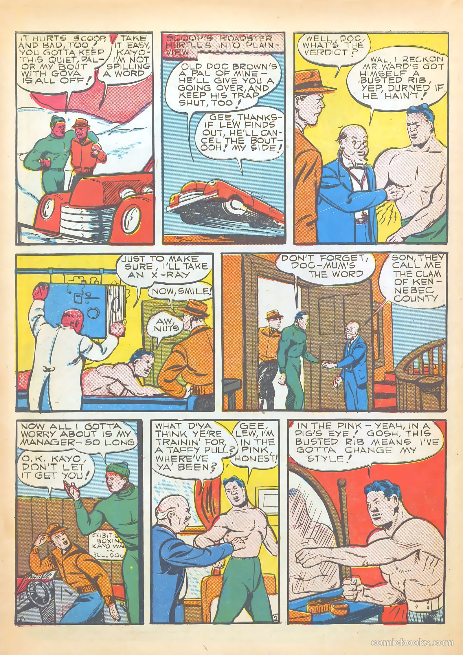 Pep Comics #23 — page 56 of 68