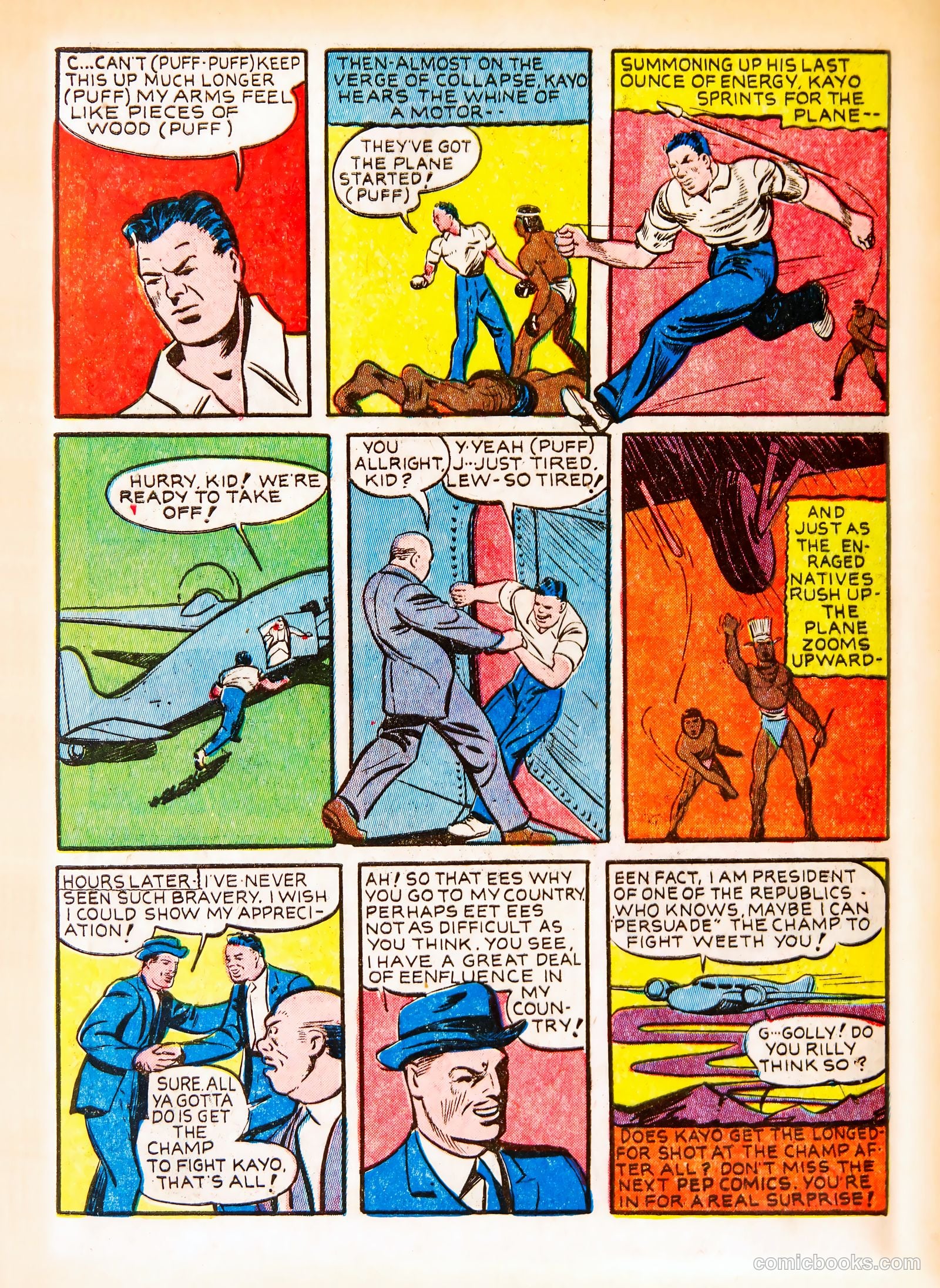 Pep Comics #24 — page 60 of 68