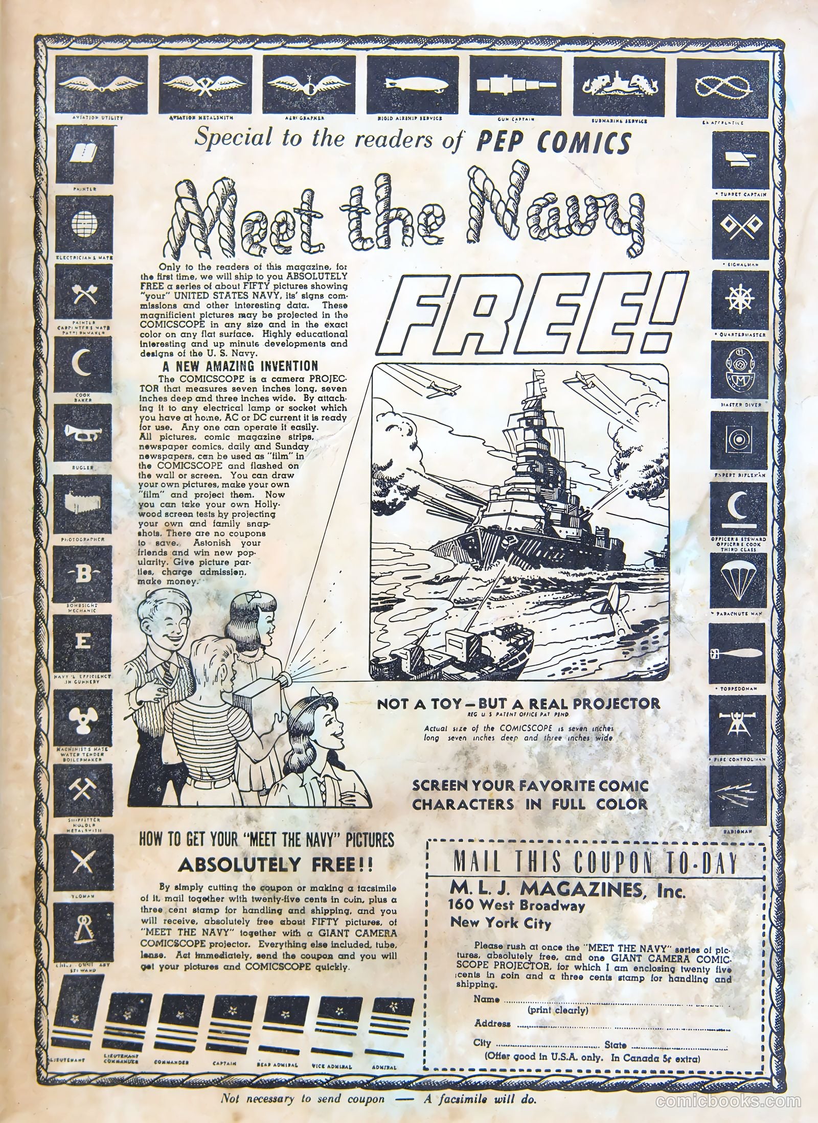 Pep Comics #25 — page 67 of 68