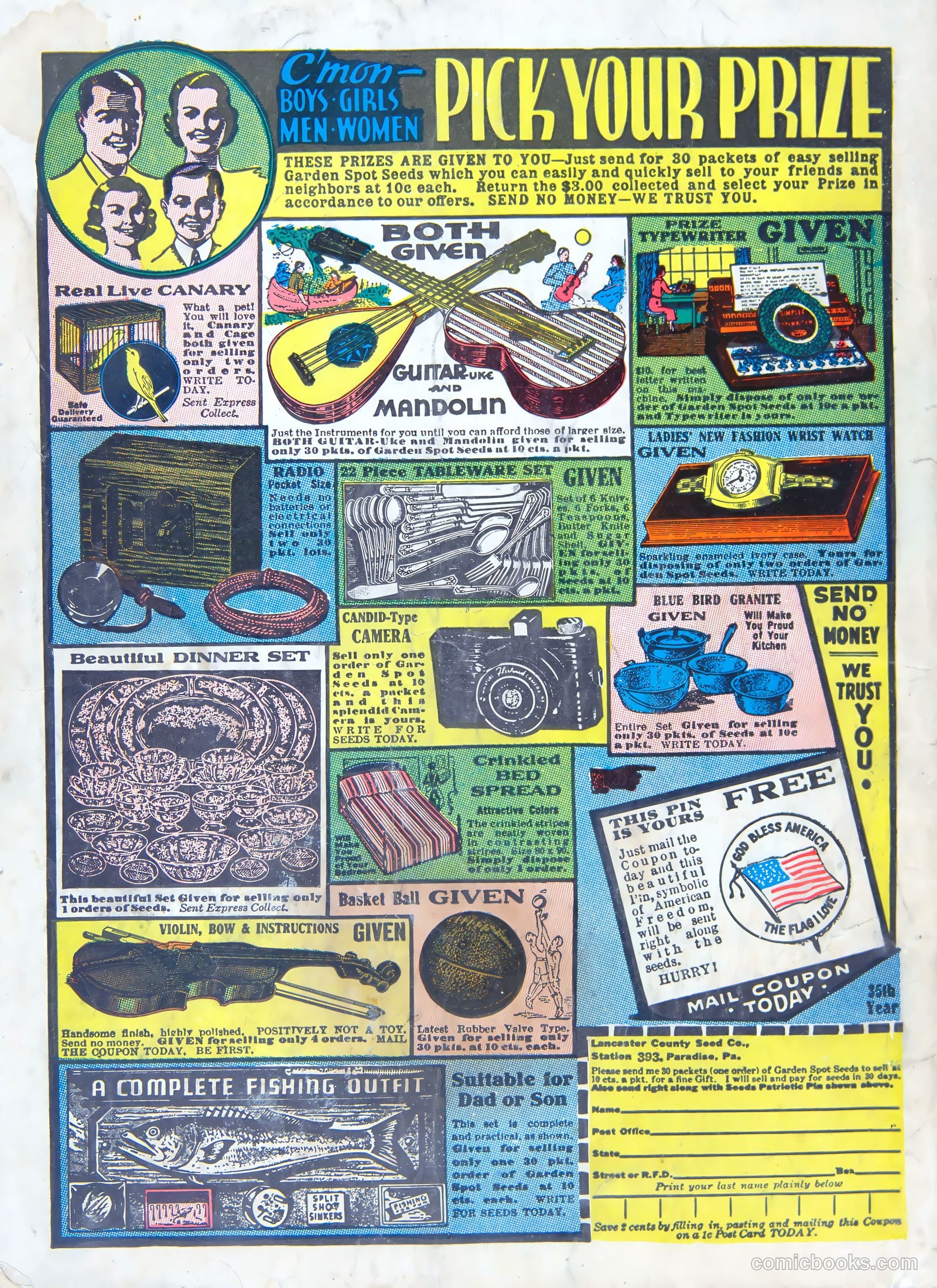 Pep Comics #25 — page 68 of 68