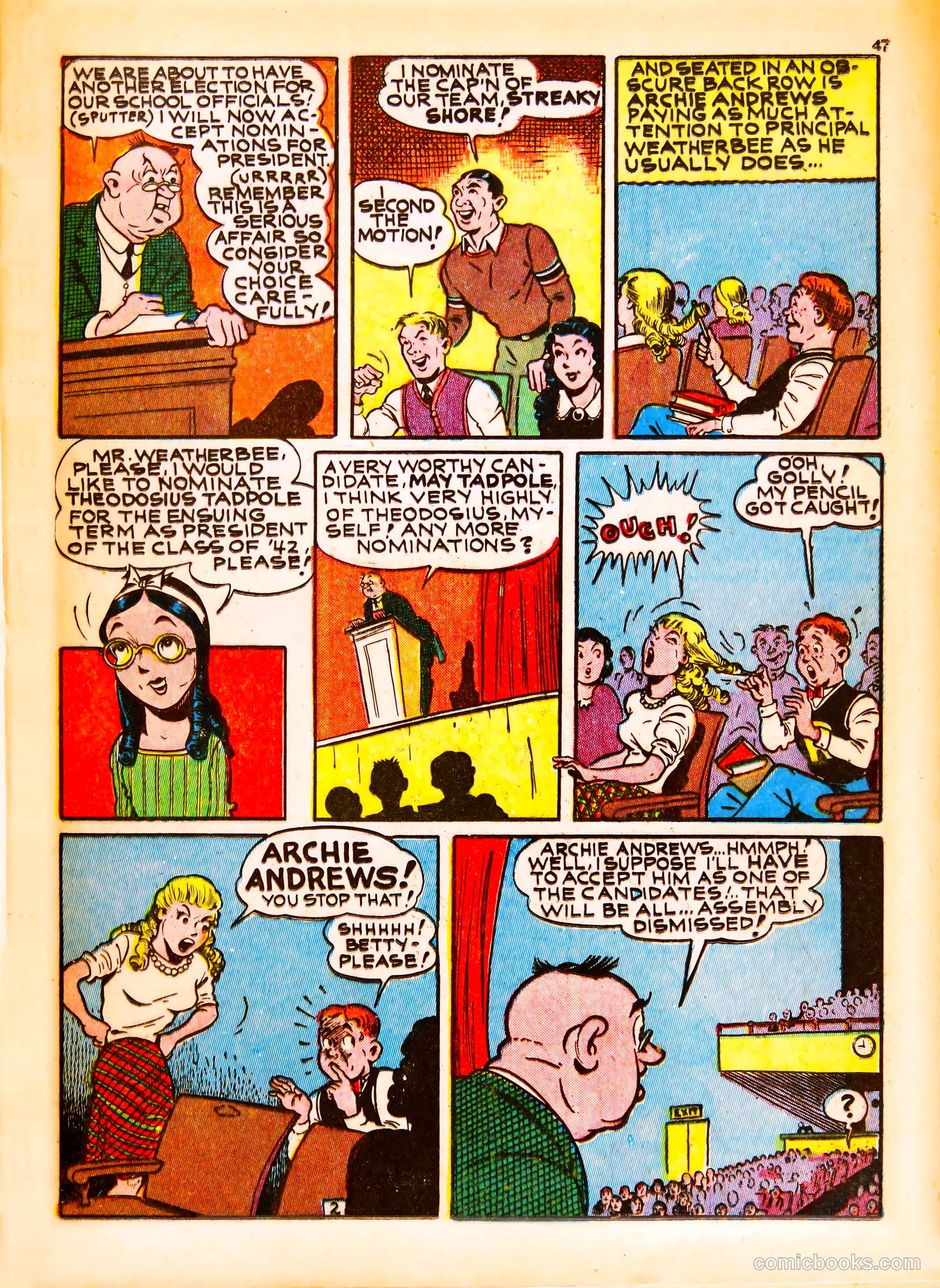 Pep Comics #27 — page 49 of 68
