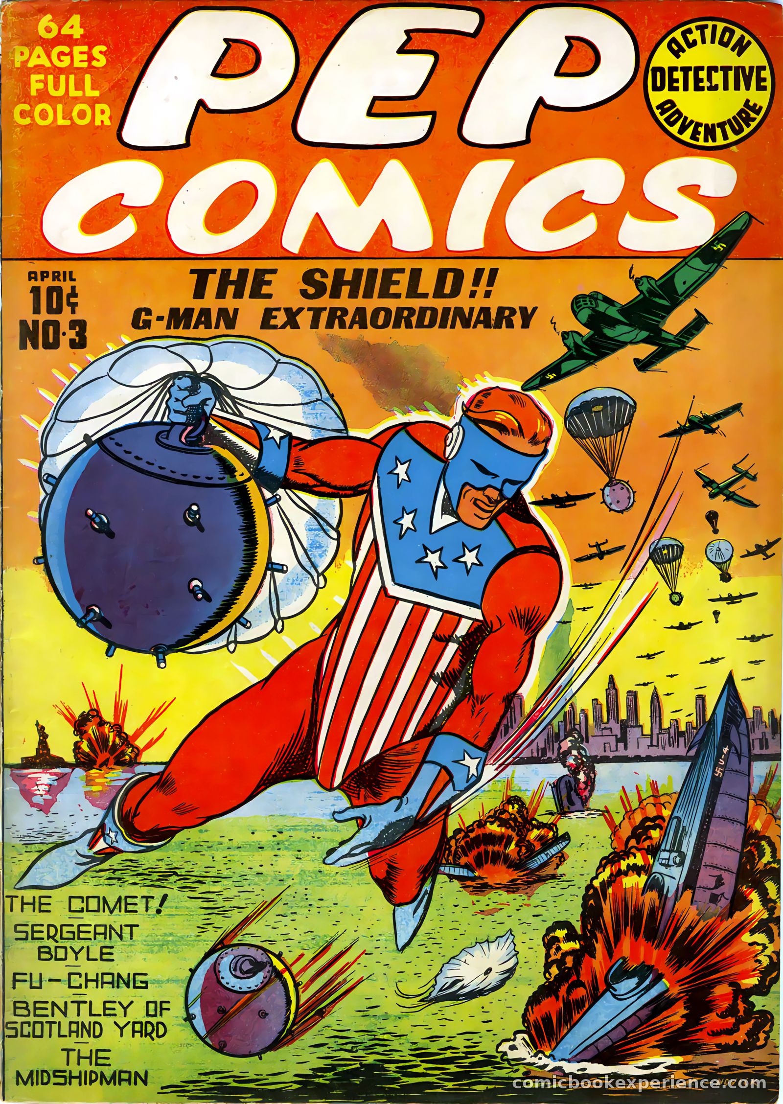 Pep Comics #3 — page 1 of 68